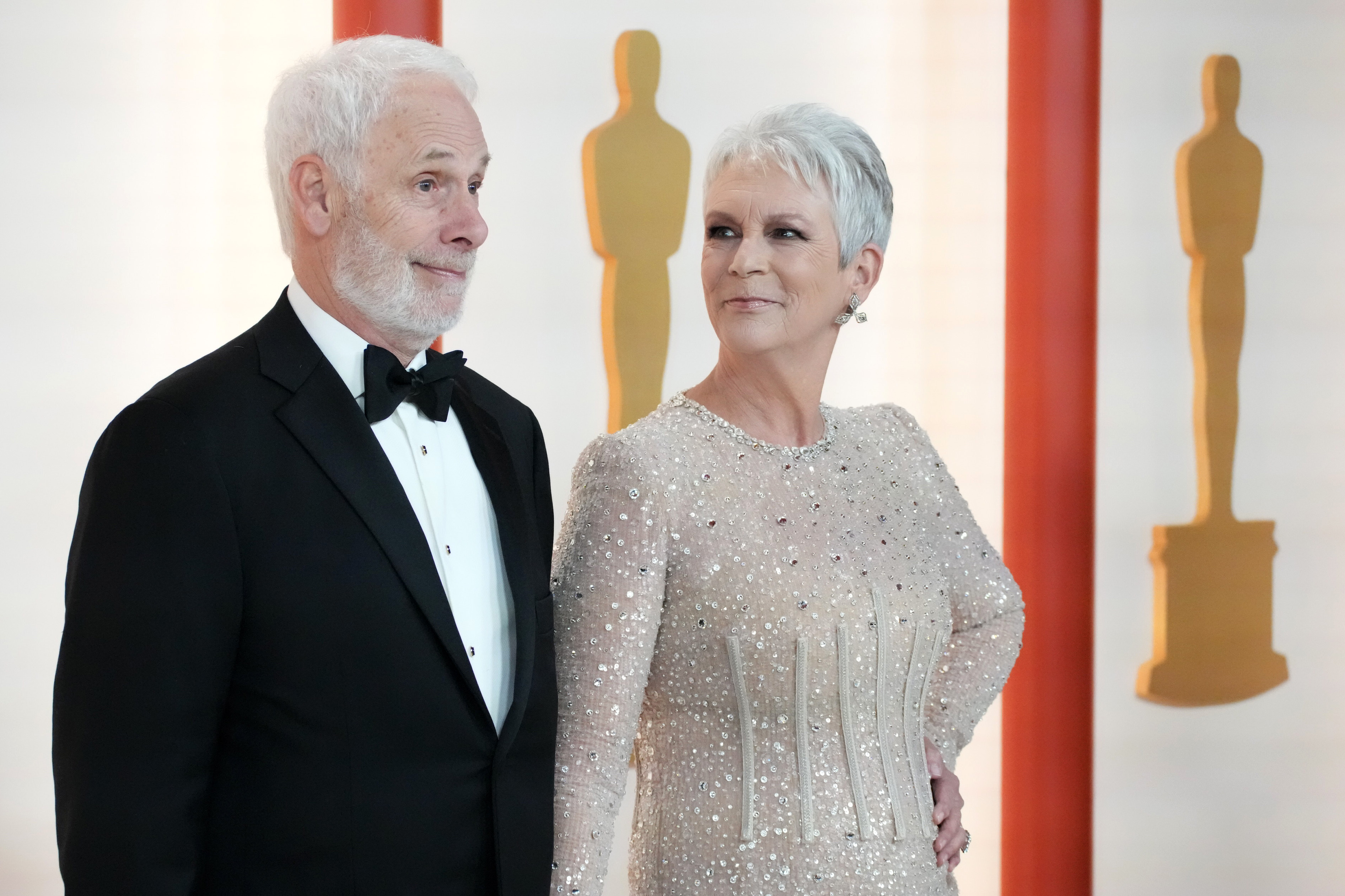Screenwriter Christopher Guest and his wife Jamie Lee Curtis attend the 95th Annual Academy Awards on March 12, 2023 in Hollywood, California | Source: Getty Images