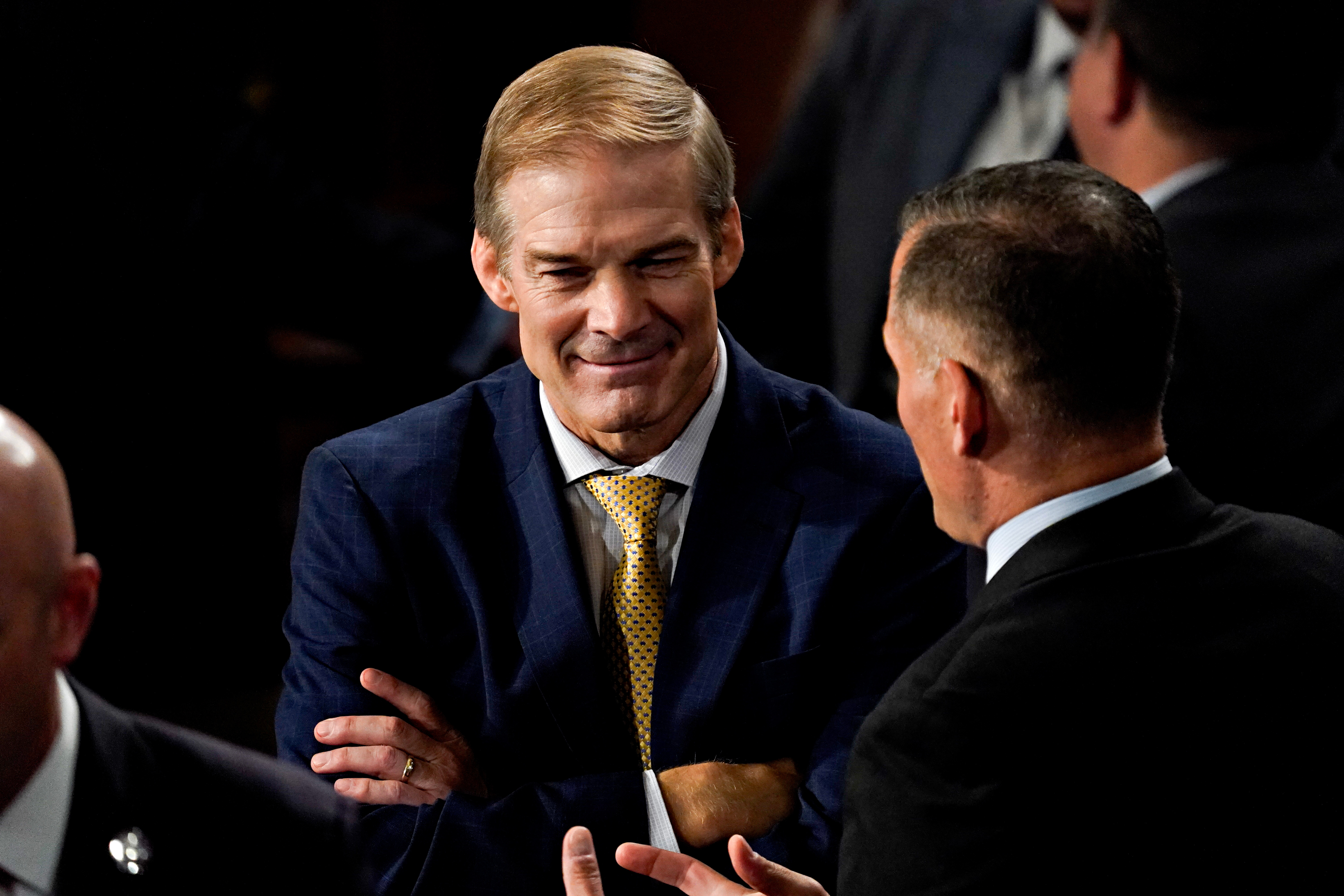 Jim Jordan in the House Chamber of the US Capitol on October, 17, 2023, in Washington, DC. | Source: Getty Images