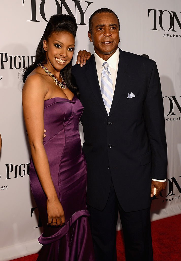 Actress Condola Rashad and Ahmad Rashad attend The 67th Annual Tony Awards at Radio City Music Hall | Photo: Getty Images