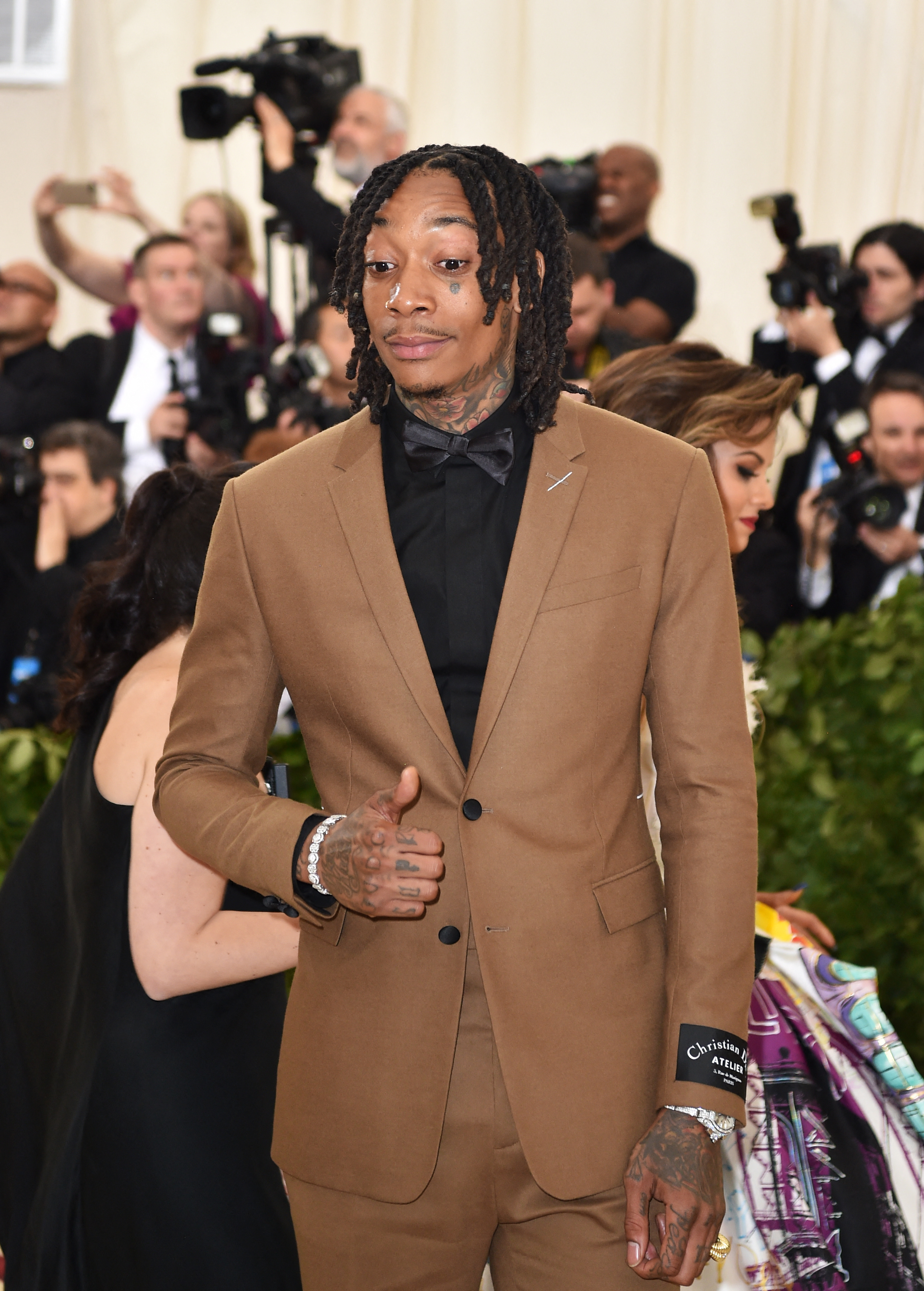 Wiz Khalifa during the 2018 Met Gala at the Metropolitan Museum of Art on May 7 in New York. | Source: Getty Images