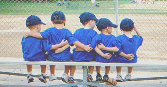 Peter, Adam, Edmond, John, and Scott enjoyed baseball so much they'd play every day at an abandoned field. | Source: Imagebb