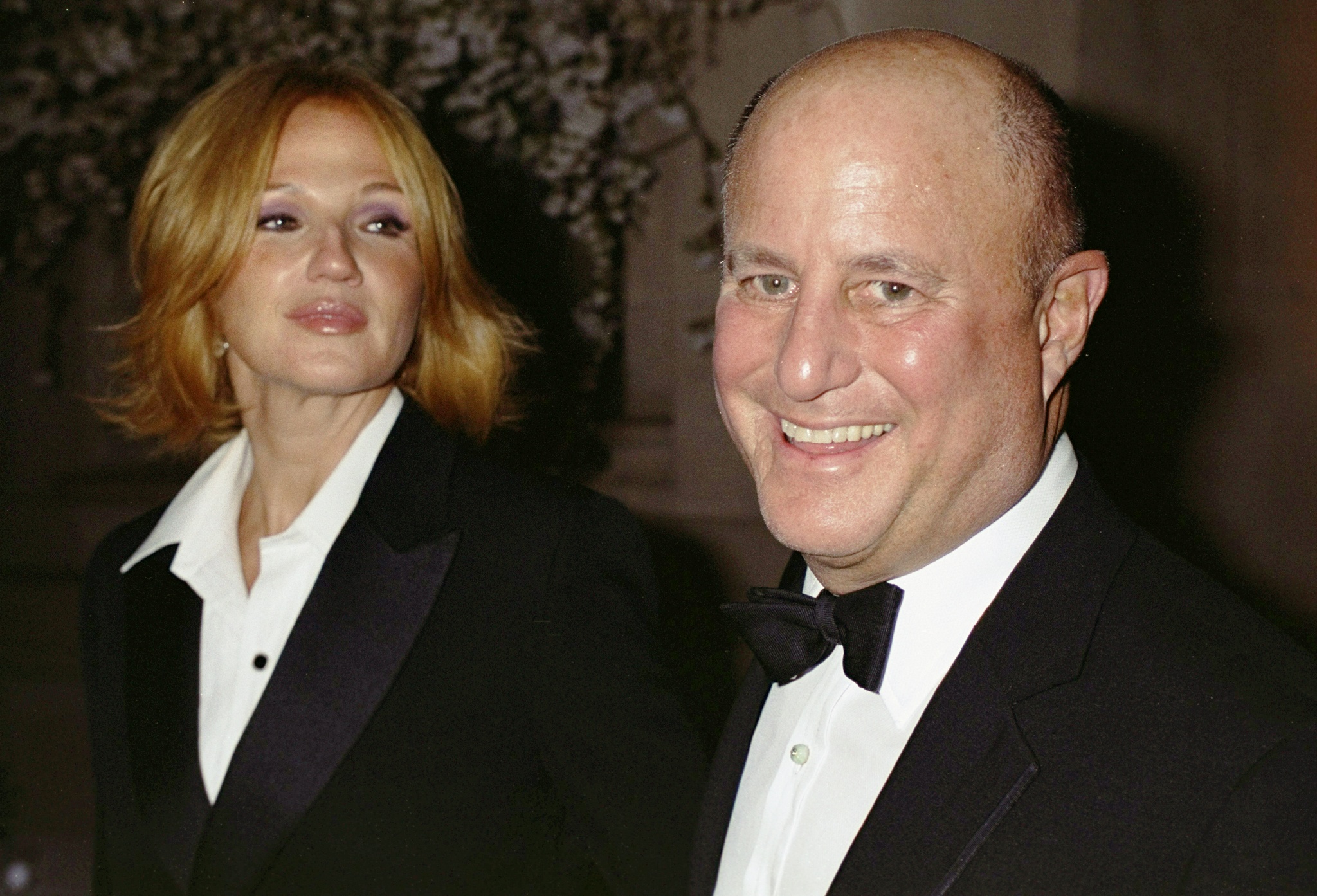 Ron Perelman and Ellen Barkin at the Metropolitan Museum of Art for the opening of "Jacqueline Kennedy: The White House Years, Selections from the John F. Kennedy Library and Museum." | Source: Getty Images