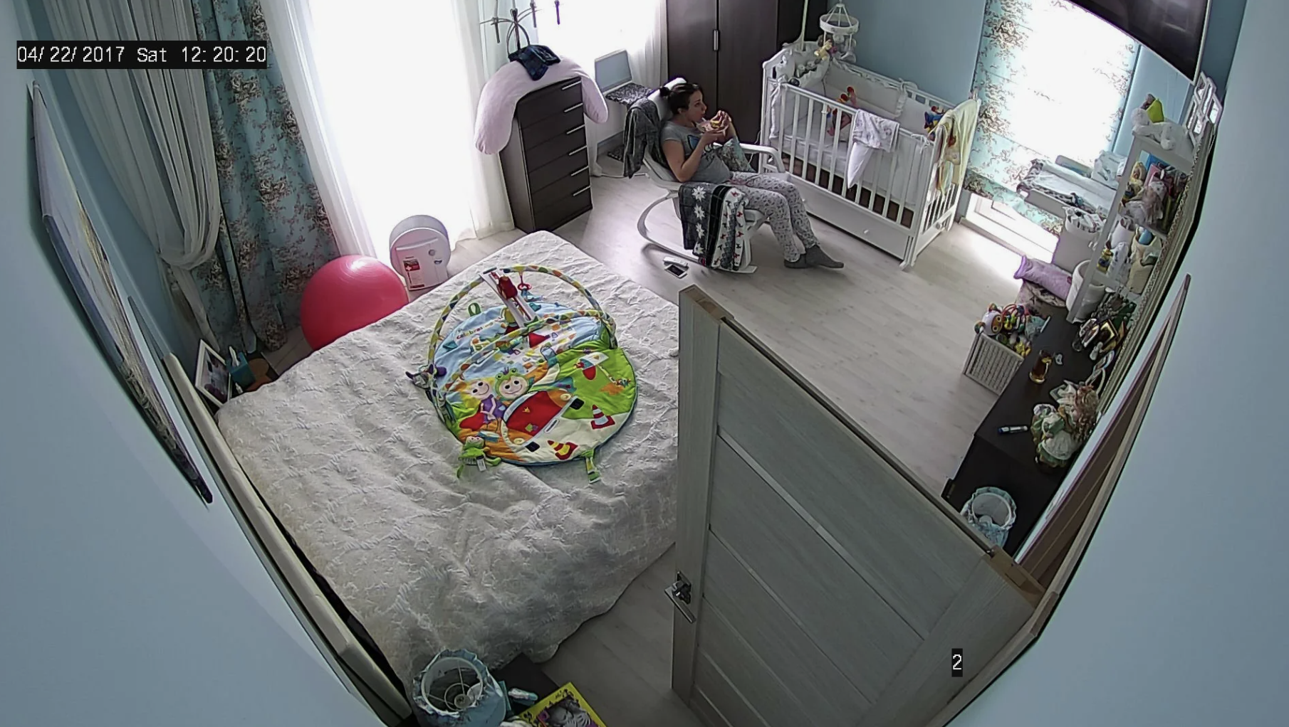 Surveillance camera in the children's room | Source: Shutterstock