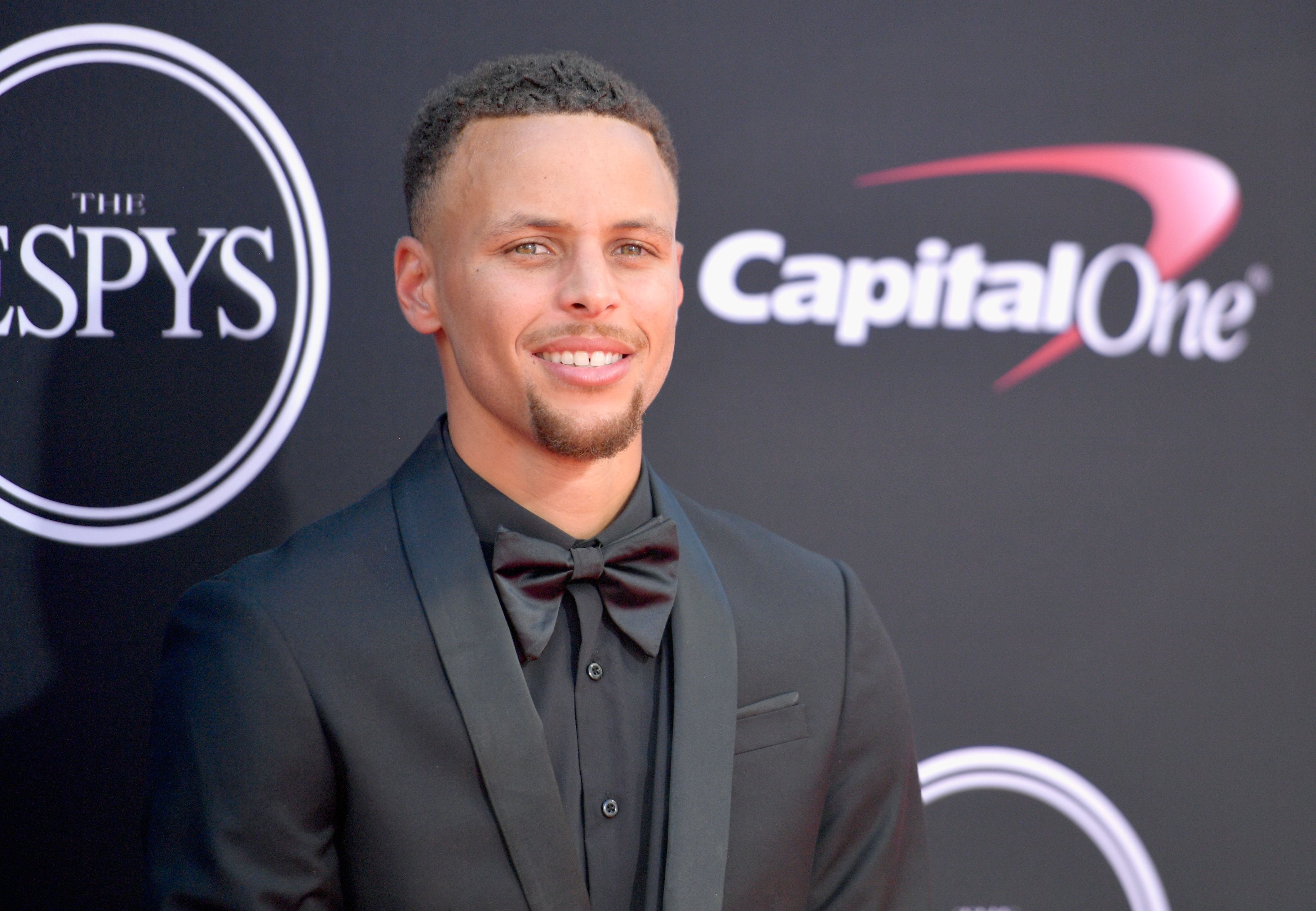 NBA player Steph Curry at the 2017 ESPYS at Microsoft Theater on July 12, 2017 | Photo: Getty Images