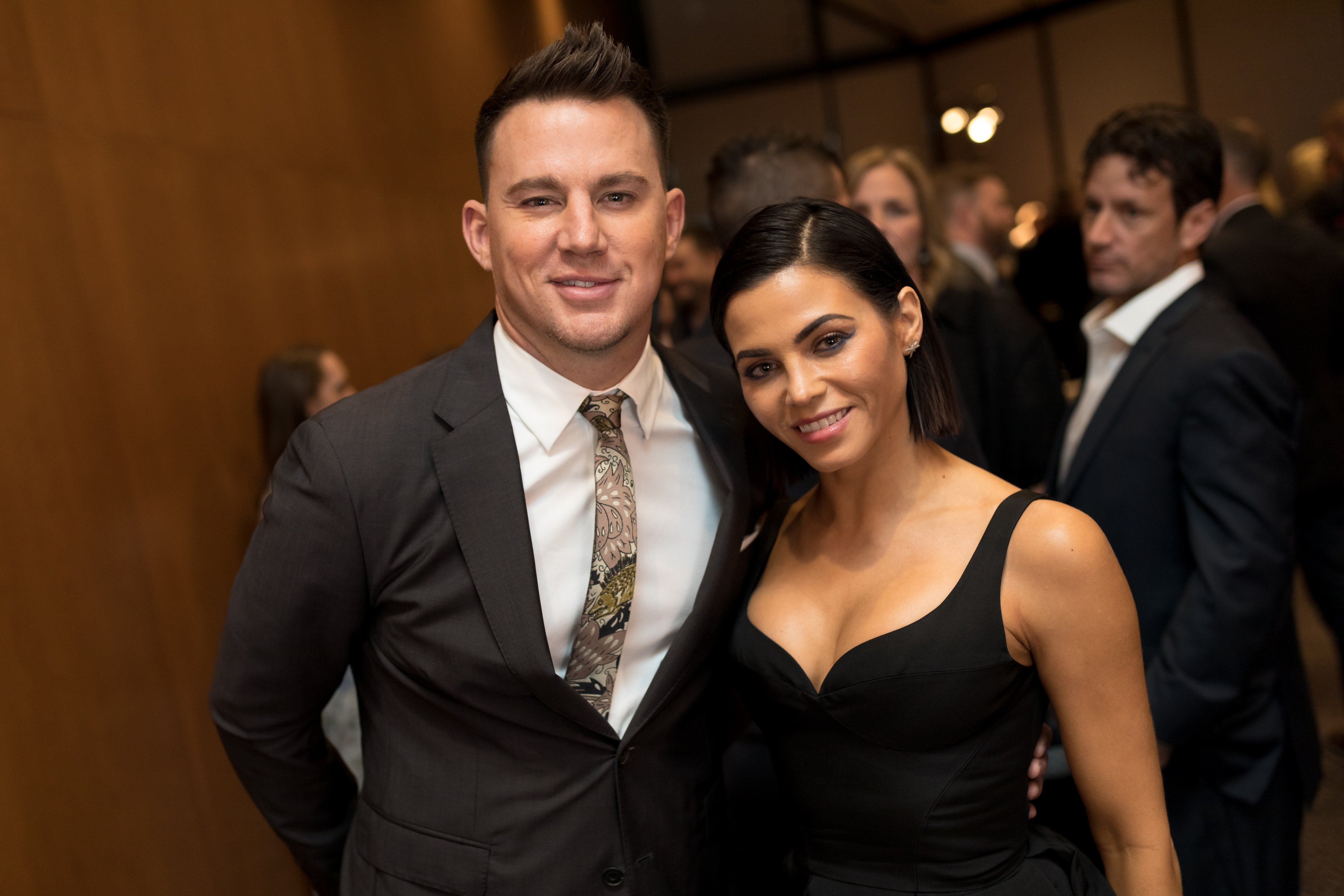 Channing Tatum and Jenna Dewan Tatum attend the after party at The Directors Guild Of America on November 6, 2017, in Los Angeles, California. | Source: Getty Images