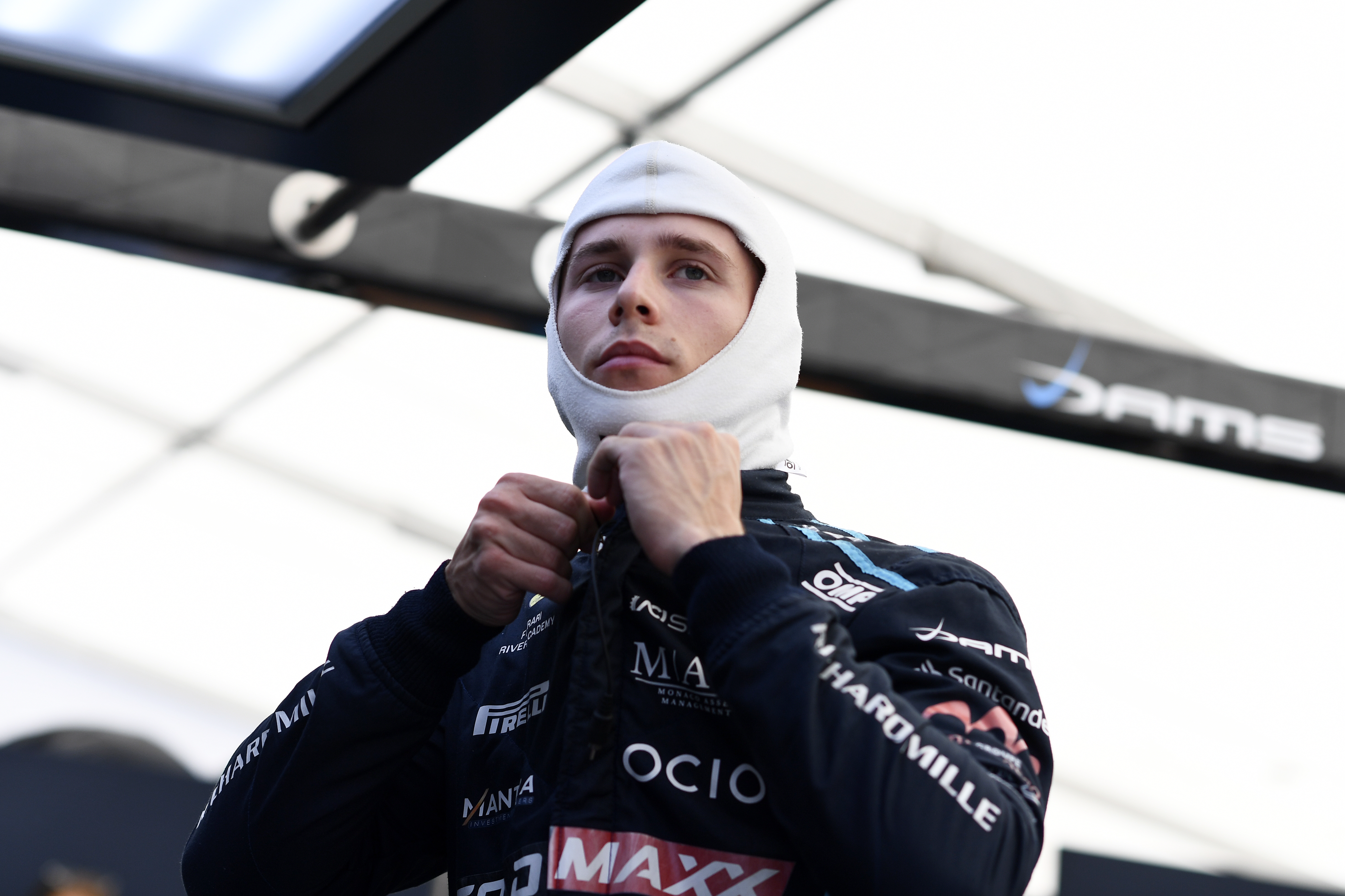 Arthur Leclerc of Monaco and DAMS (12) prepares to drive during the Round 10:Budapest Sprint race of the Formula 2 Championship at Hungaroring, on July 22, 2023, in Budapest, Hungary. | Source: Getty Images