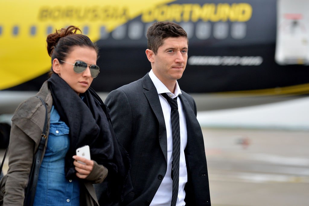 Robert und Anna Lewandowski, 2013 |Quelle: Getty images
