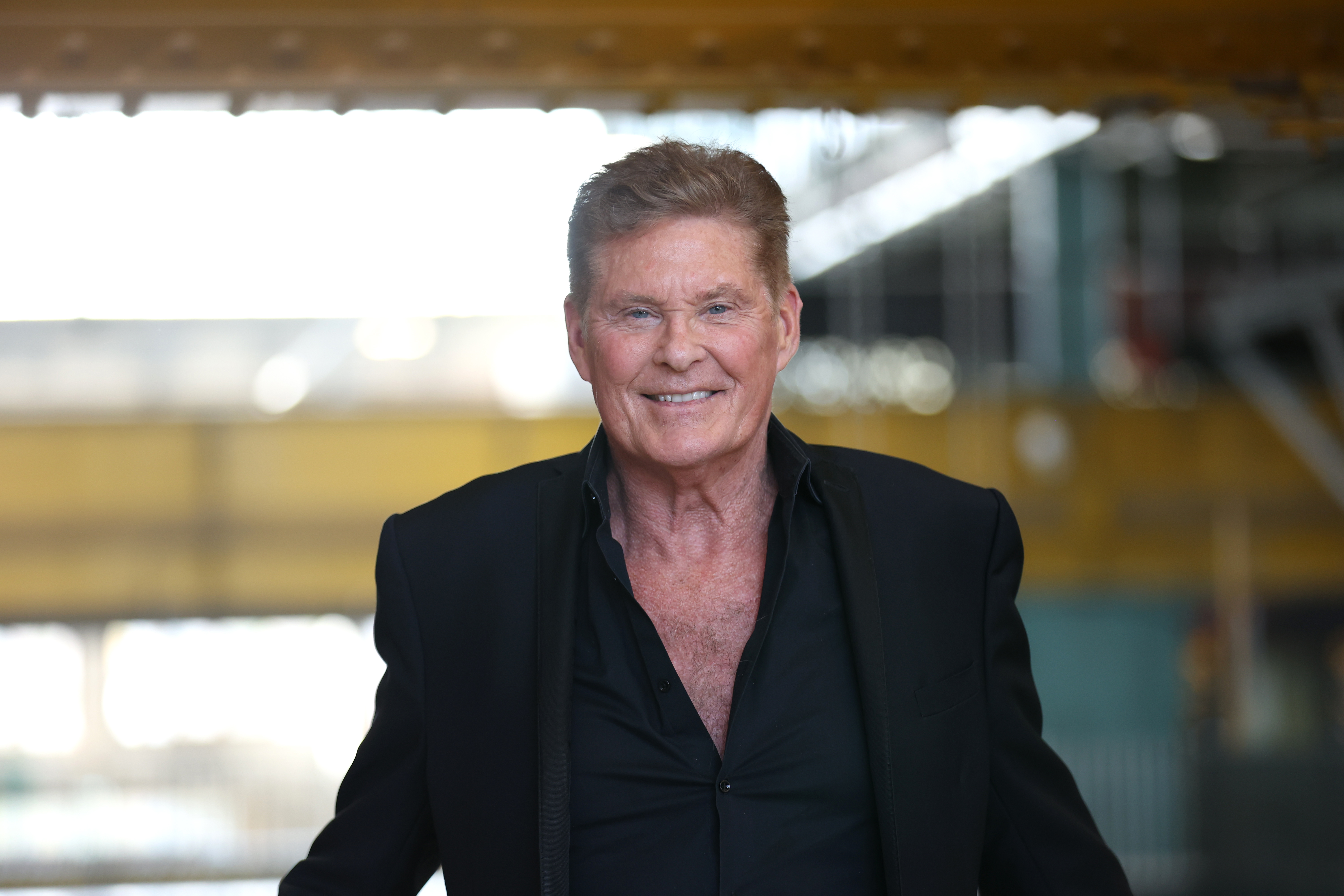 David Hasselhoff at his Tour 2023 press lunch at WACA Restaurant Motorworld Munich on October 18, 2022 in Munich, Germany. | Source: Getty Images