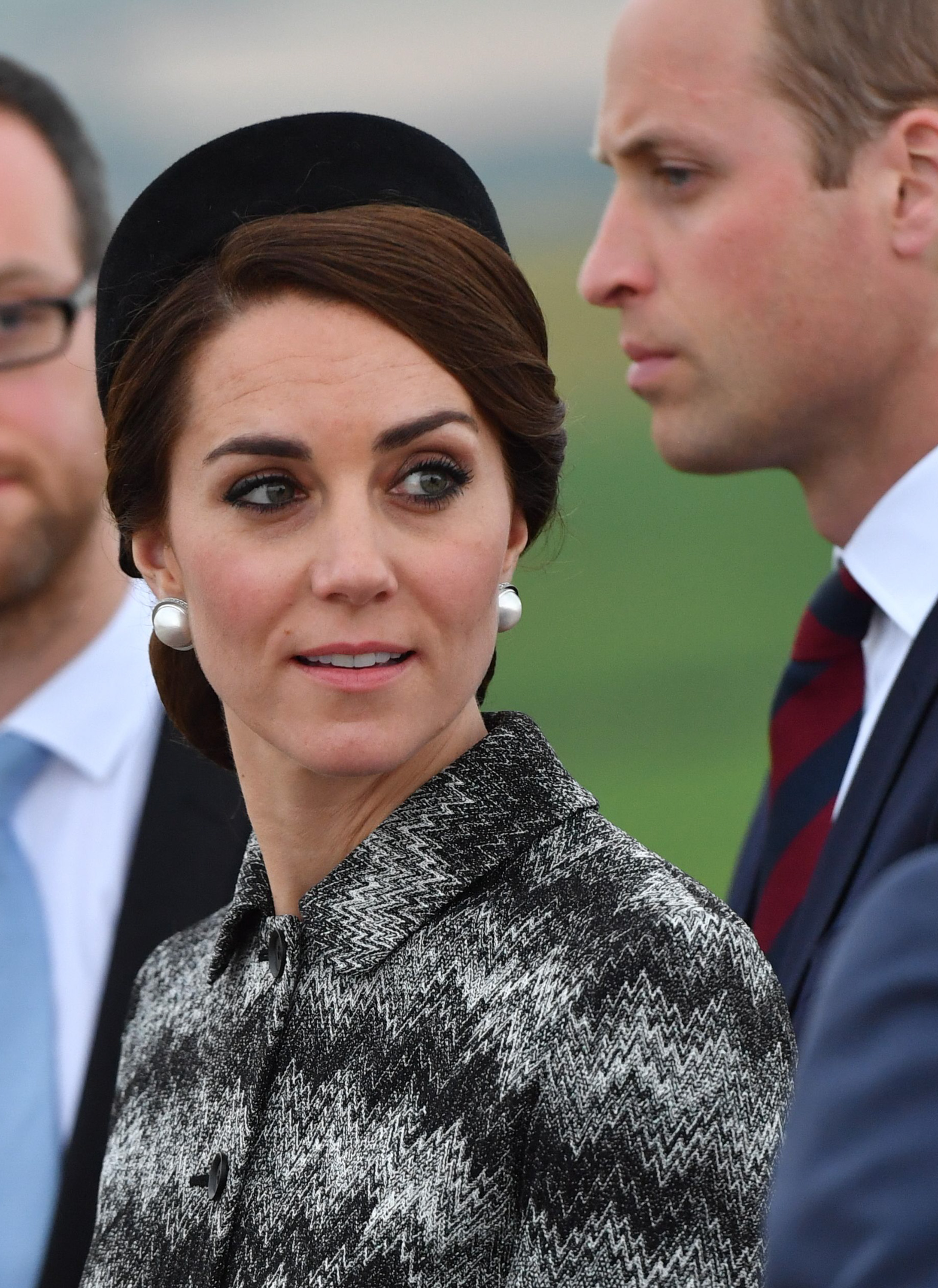 Kate Middleton appears deep in thought as she attends the Somme Centenary commemorations in France, bringing quiet dignity and elegance to a ceremony honoring one of history's most significant moments.