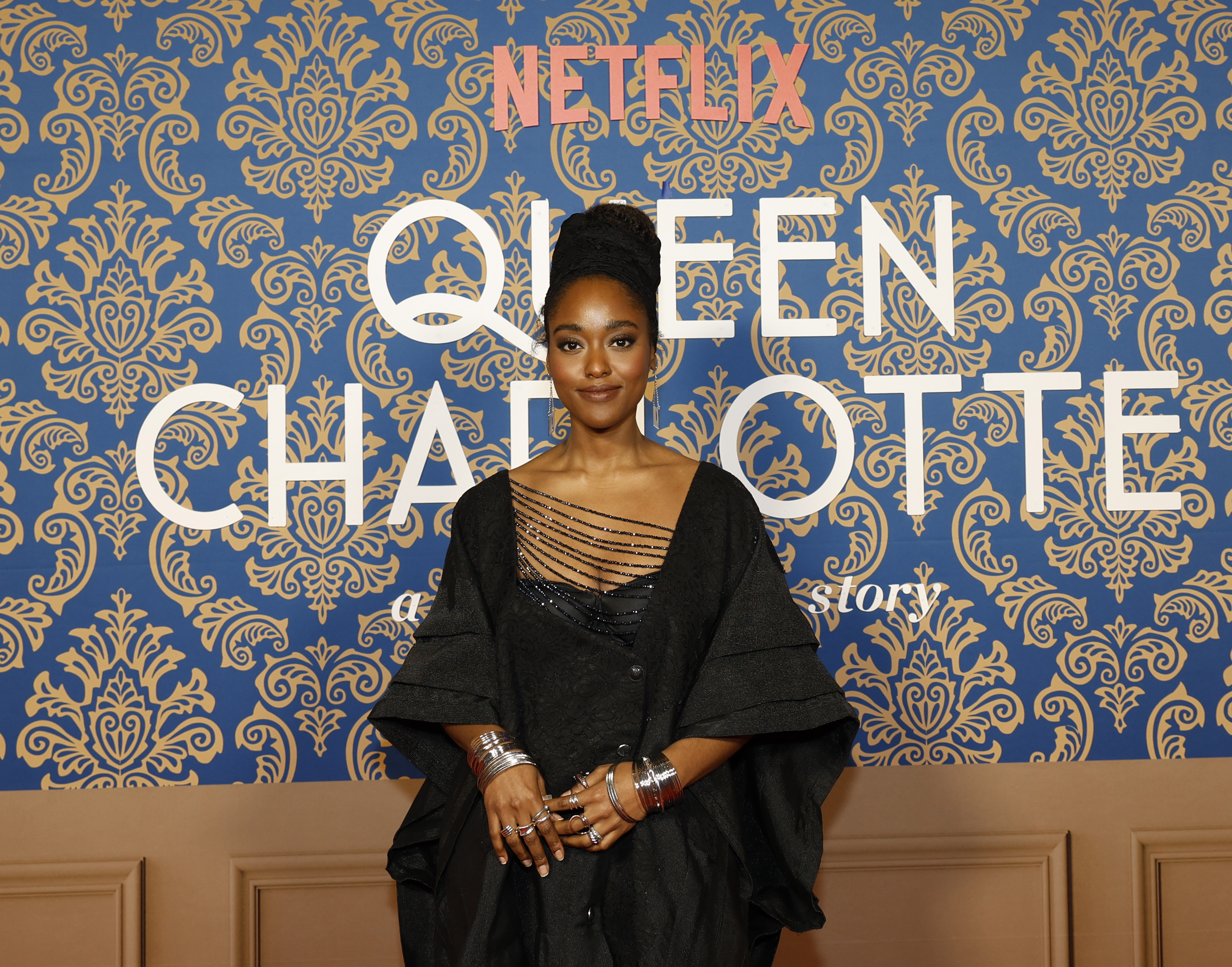 Actress Arsema Thomas attends "Queen Charlotte: A Bridgerton Story" Special Screening and Panel Discussion at National Museum Of African American History & Culture on May 2, 2023 in Washington, DC | Source: Getty Images
