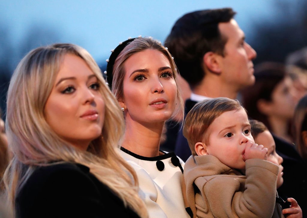 Tiffany Trump, Ivanka Trump and Theodore Trump attend the 95th Annual National Christmas Tree Lighting Ceremony in President's Park on November 30, 2017 in Washington, DC. | Photo: GettyImages