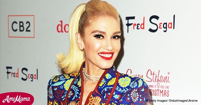 Gwen Stefani gets hearts racing in little red dress while supporting beau at a red carpet event
