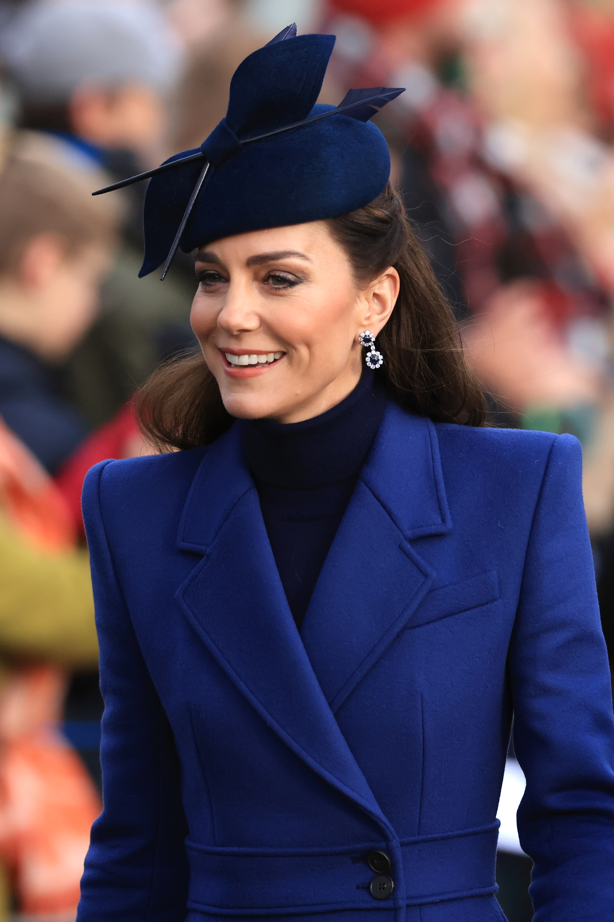Princess Catherine at the Christmas Morning Service event in Sandringham, Norfolk on December 25, 2023 | Source: Getty Images