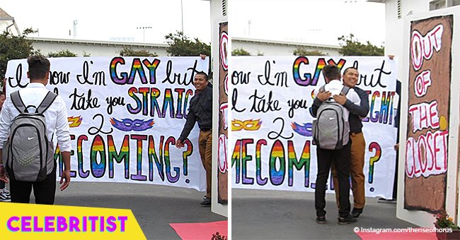 Gay student asks straight football team captain to homecoming in touching viral video