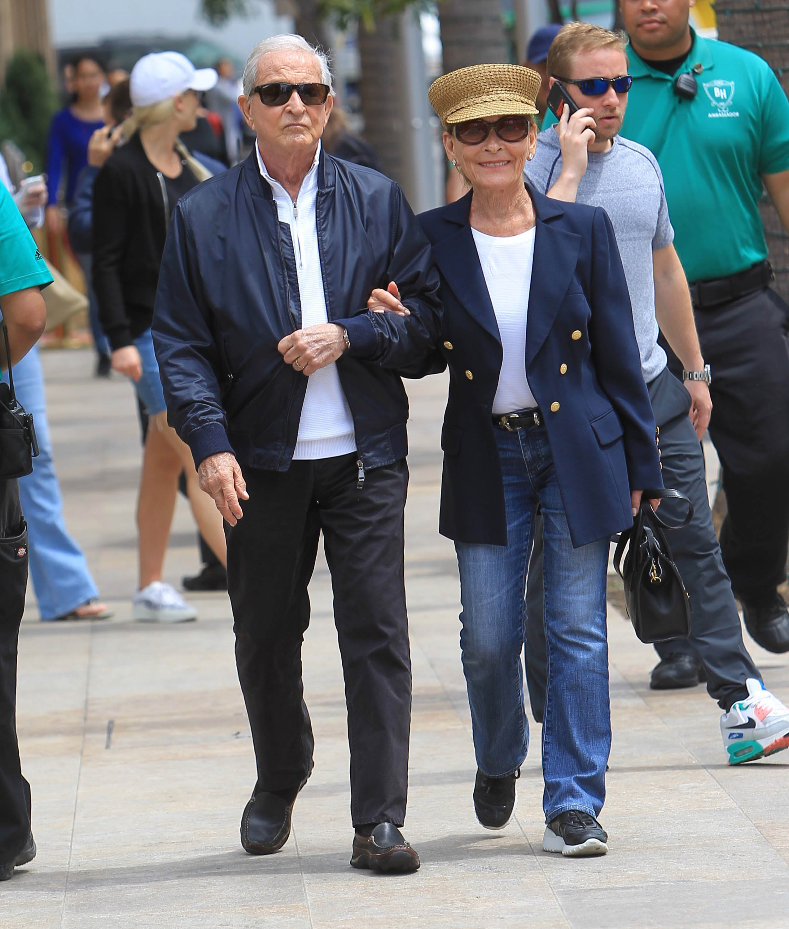 Judy Sheindlin and Jerry Sheindlin spotted in Los Angeles, California on May 2, 2019 | Source: Getty Images