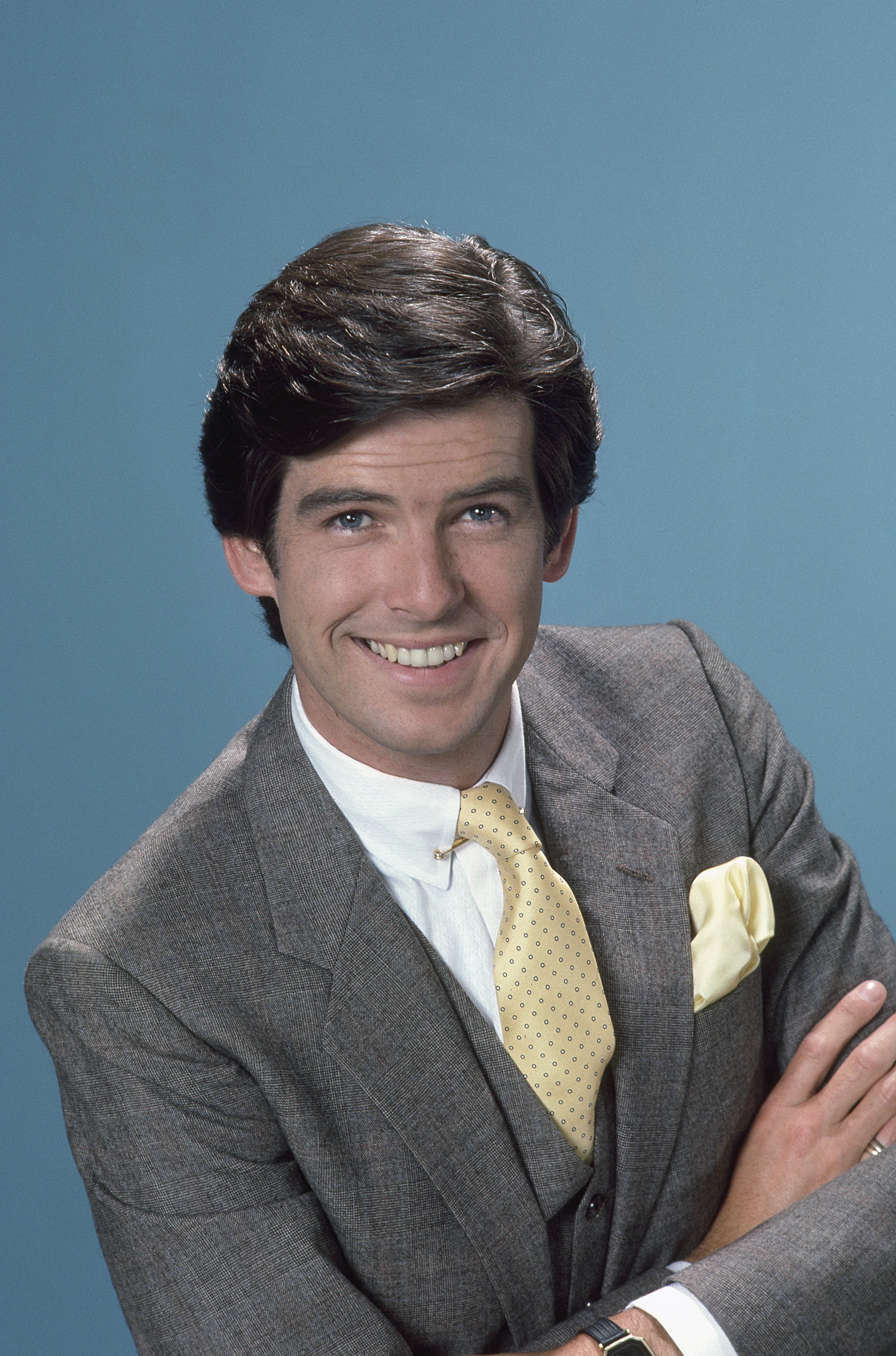 Pierce Brosnan as Remington Steele on July 02, 1983 | Source: Getty Images