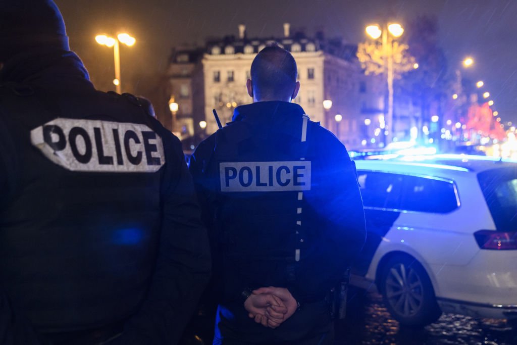 French police officers demonstrate on December 14, 2020 in Paris | Photo: Getty Images 