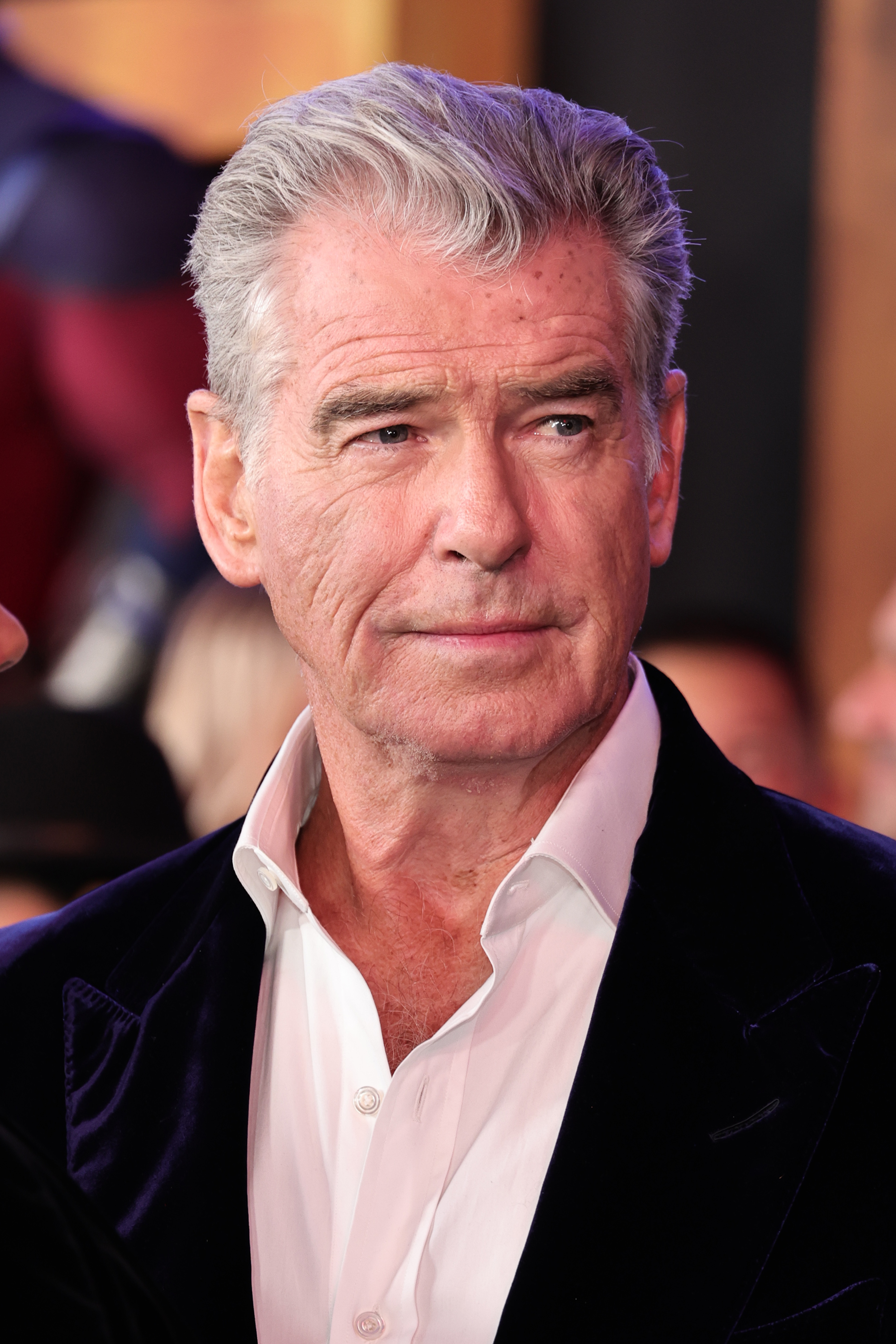 Pierce Brosnan in New York City on October 12, 2022 | Source: Getty Images