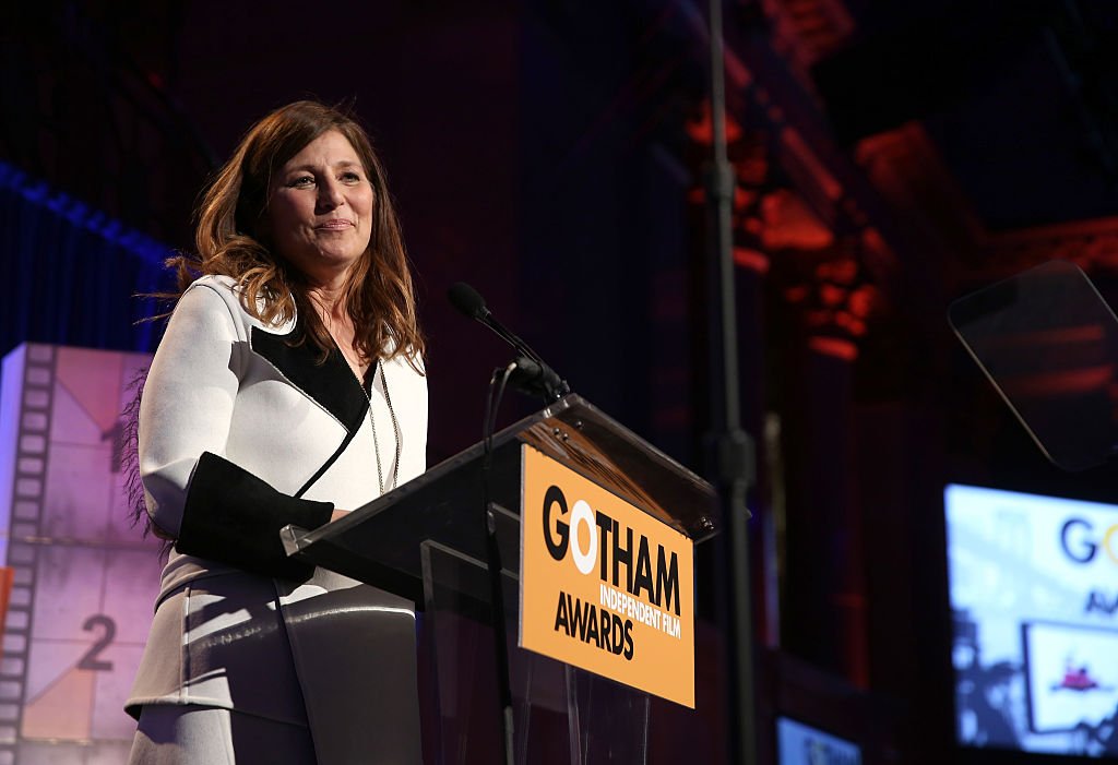 Catherine Keener speaks onstage at IFP's 24th Gotham Independent Film Awards at Cipriani, Wall Street on December 1, 2014. | Photo: Getty Images