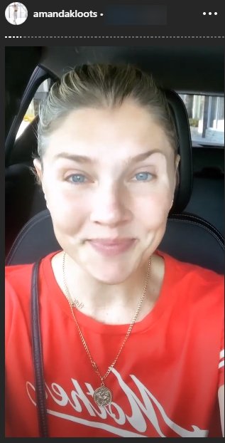 Amanda Kloots, épouse de l’acteur Nick Cordero. | Photo : Story Instagram Amanda Kloots