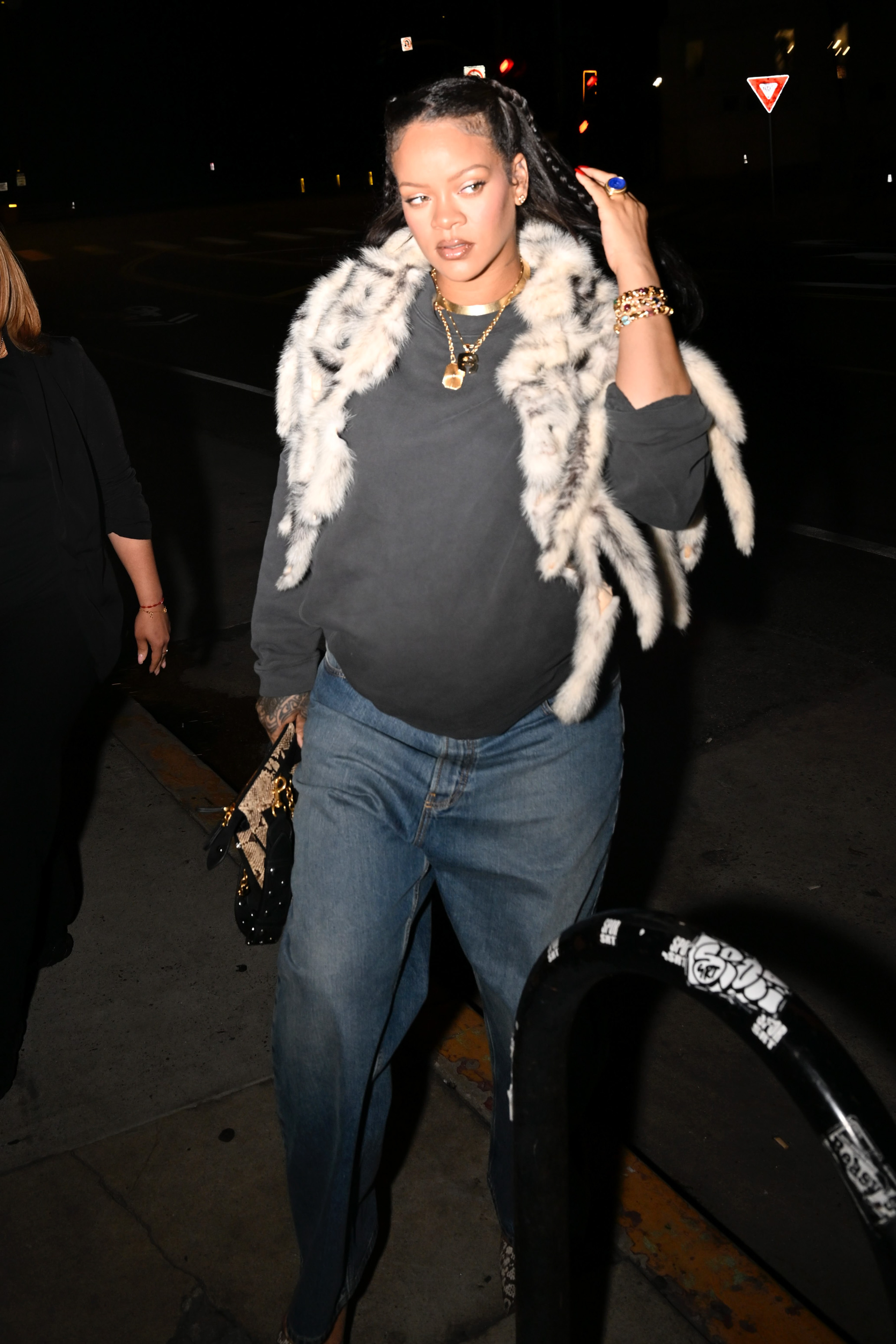 Rihanna is seen on August 4, 2025 in Los Angeles, California | Source: Getty Images