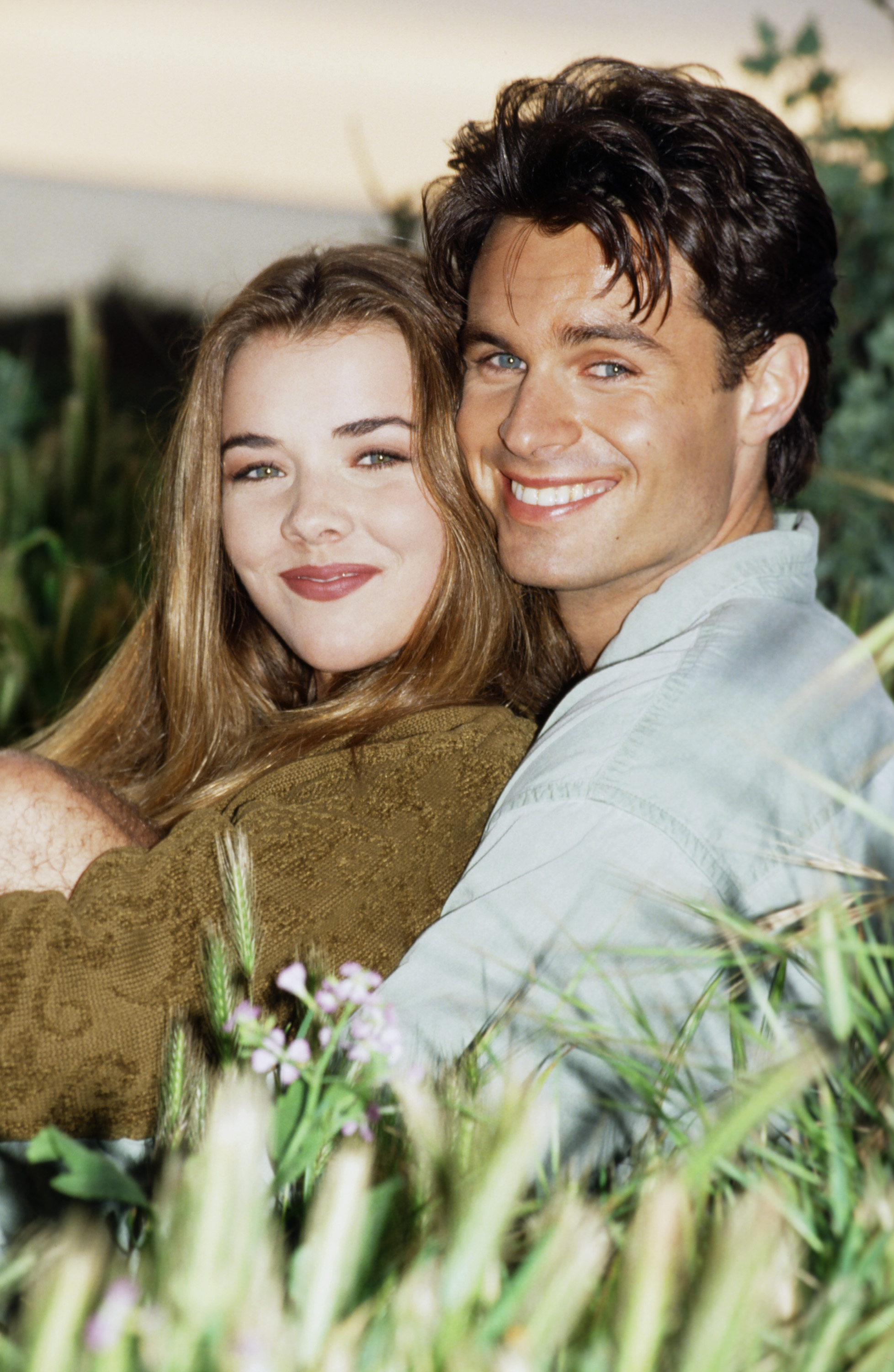 The actor and Christie Clark on "Days of our Lives," on March 1, 1993 | Source: Getty Images