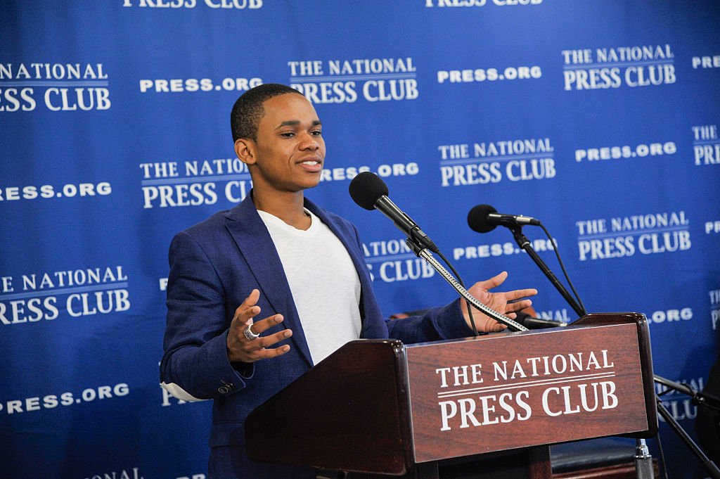 Doc Shaw at a press conference at the National Press Club as part of Namm's D.C. Fly-in on May 19, 2015 | Photo: Getty Images