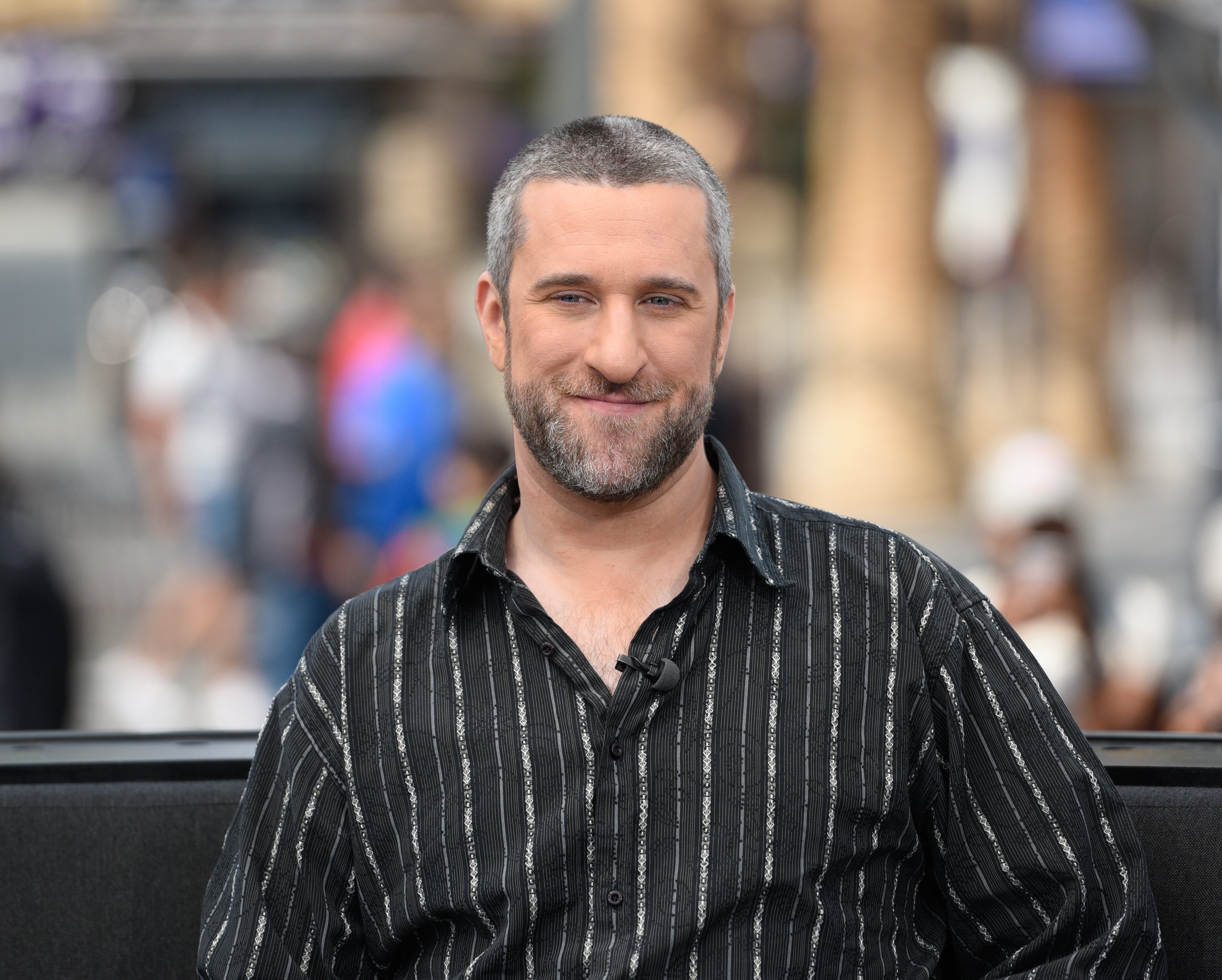 Dustin Diamond visits "Extra" at Universal Studios Hollywood on May 16, 2016 in Universal City, California. | Photo by Noel Vasquez/Getty Images 