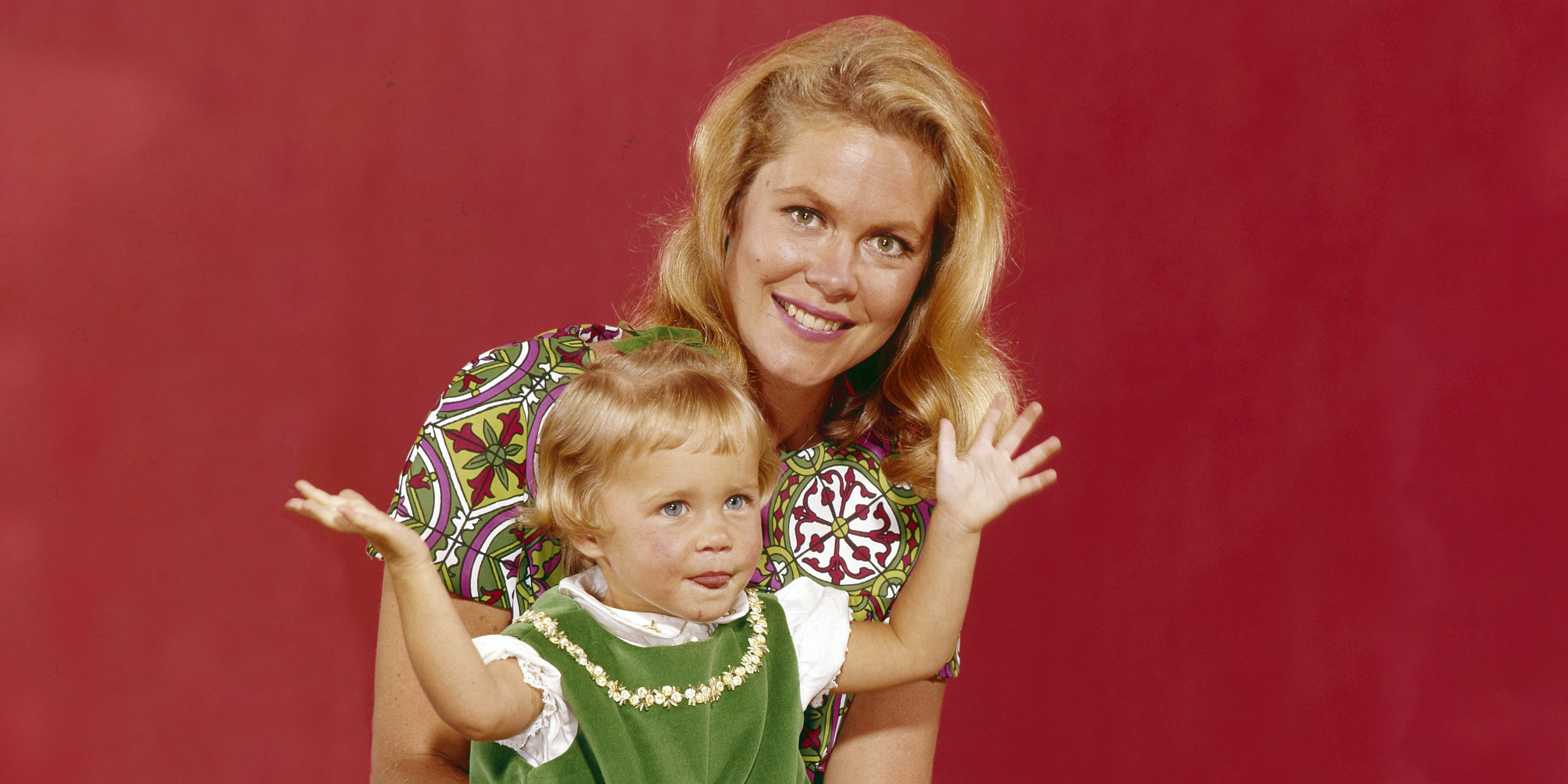 Erin Murphy y Elizabeth Montgomery, 1966. | Foto: Getty Images
