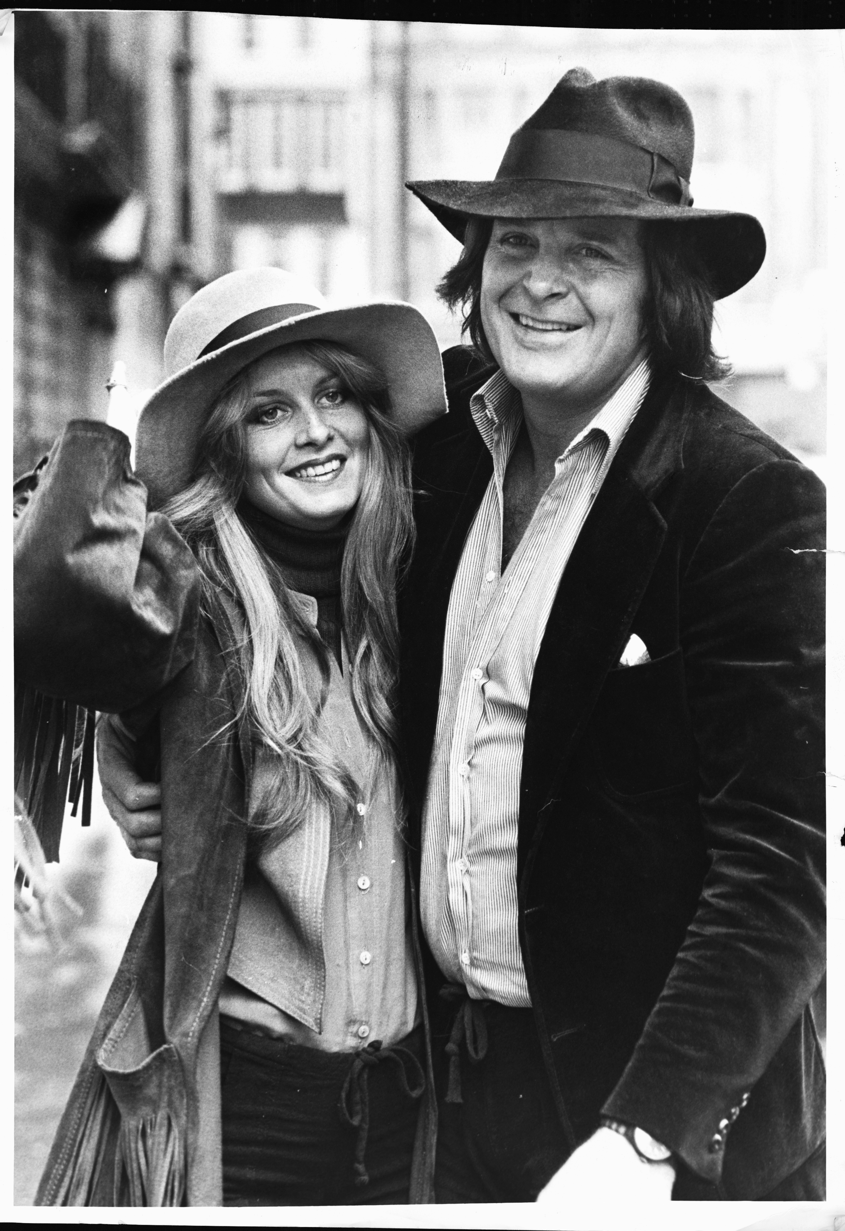 The supermodel with her husband Michael Whitney in 1978. | Source: Getty Images