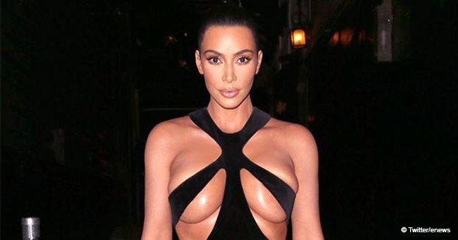 Mom of Two Mocks Kim Kardashian’s Half-Naked Dress with Funny Homemade Outfit