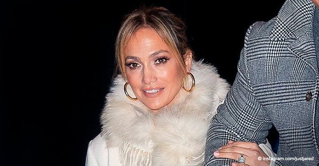 Jennifer Lopez Gets Cozy in a Warm Fur Scarf, but All Eyes Are on Her $100,000 Crocodile Bag