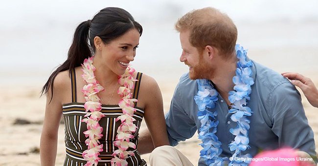 Meghan Markle and Prince Harry's lookalikes pictured choosing names and clothes for future baby