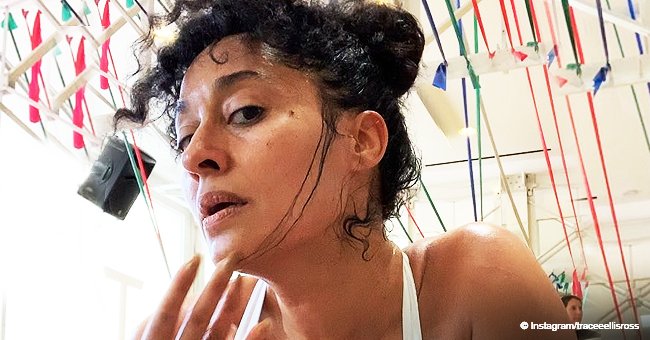 Tracee Ellis Ross Turns up the Heat, Flaunting Her Seductive Body While Working out in New Videos