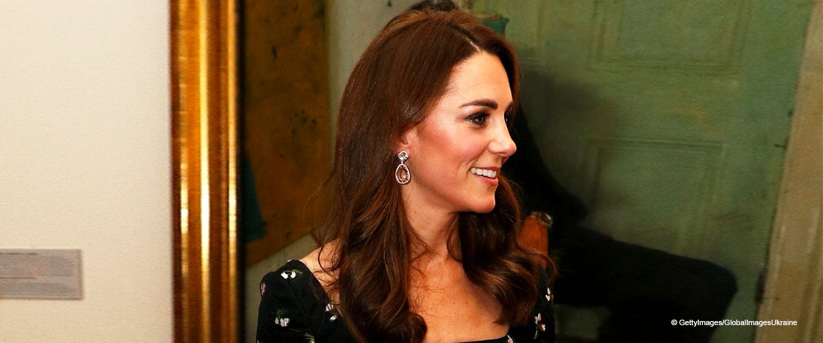 Kate Middleton Dazzles in a Gorgeous Floral Alexander McQueen Gown at Glittering Gala Evening