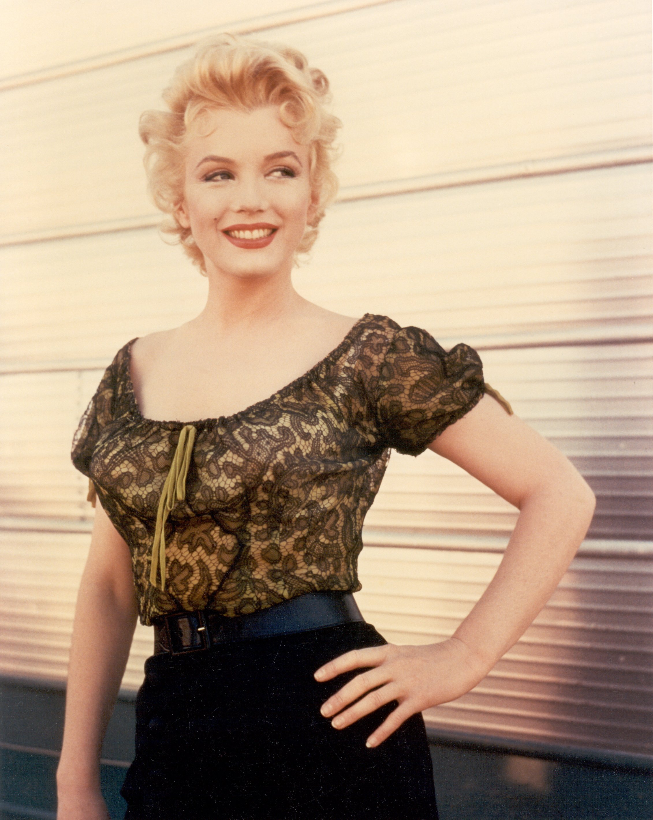 Actress Marilyn Monroe in a scene from 'Bus Stop' in 1956.| Source: Getty Images