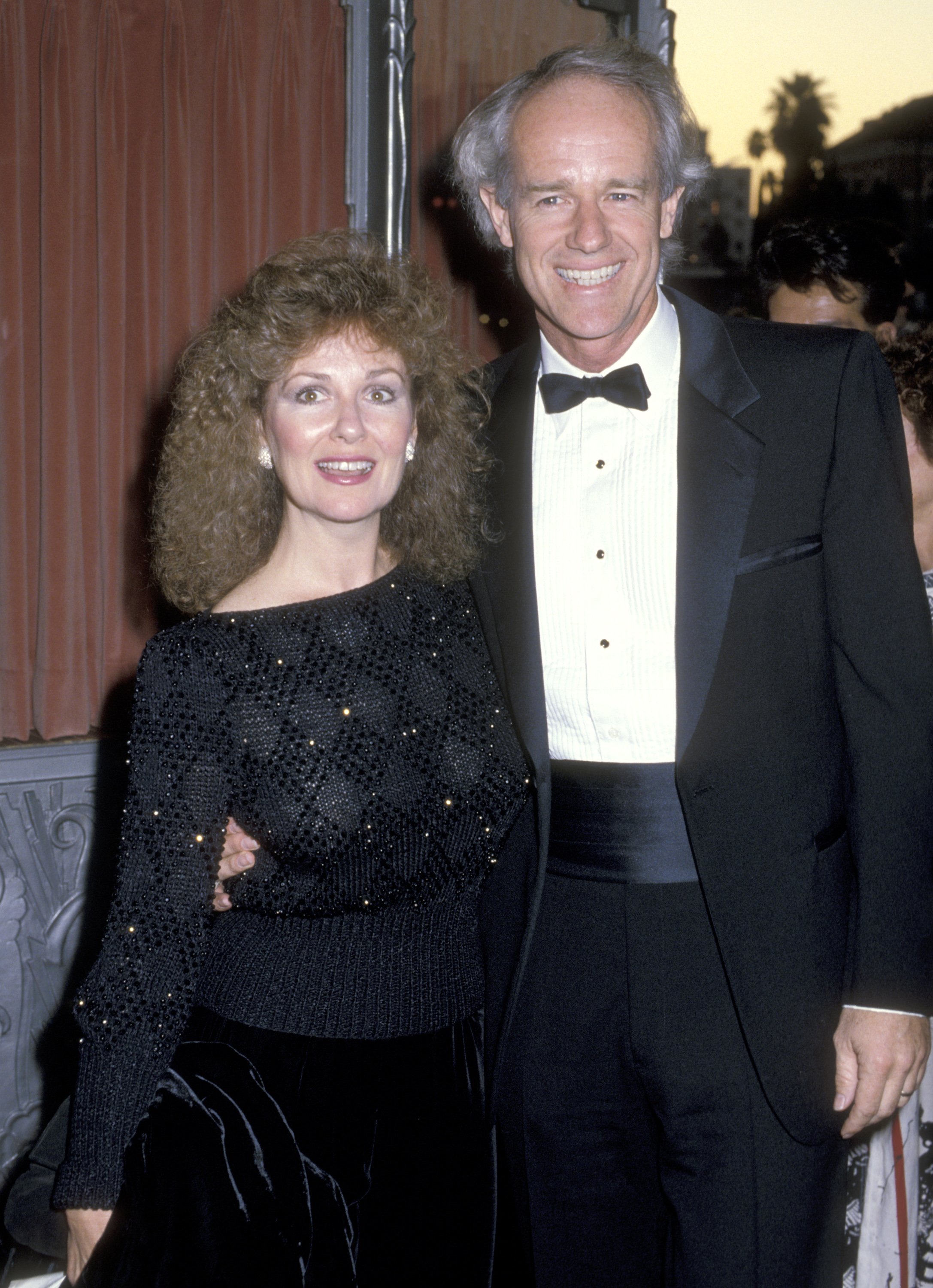Mike Farrell and Shelley Fabares at the Second Annual Commitment to Life' Gala on September 20, 1986 | Source: Getty Images