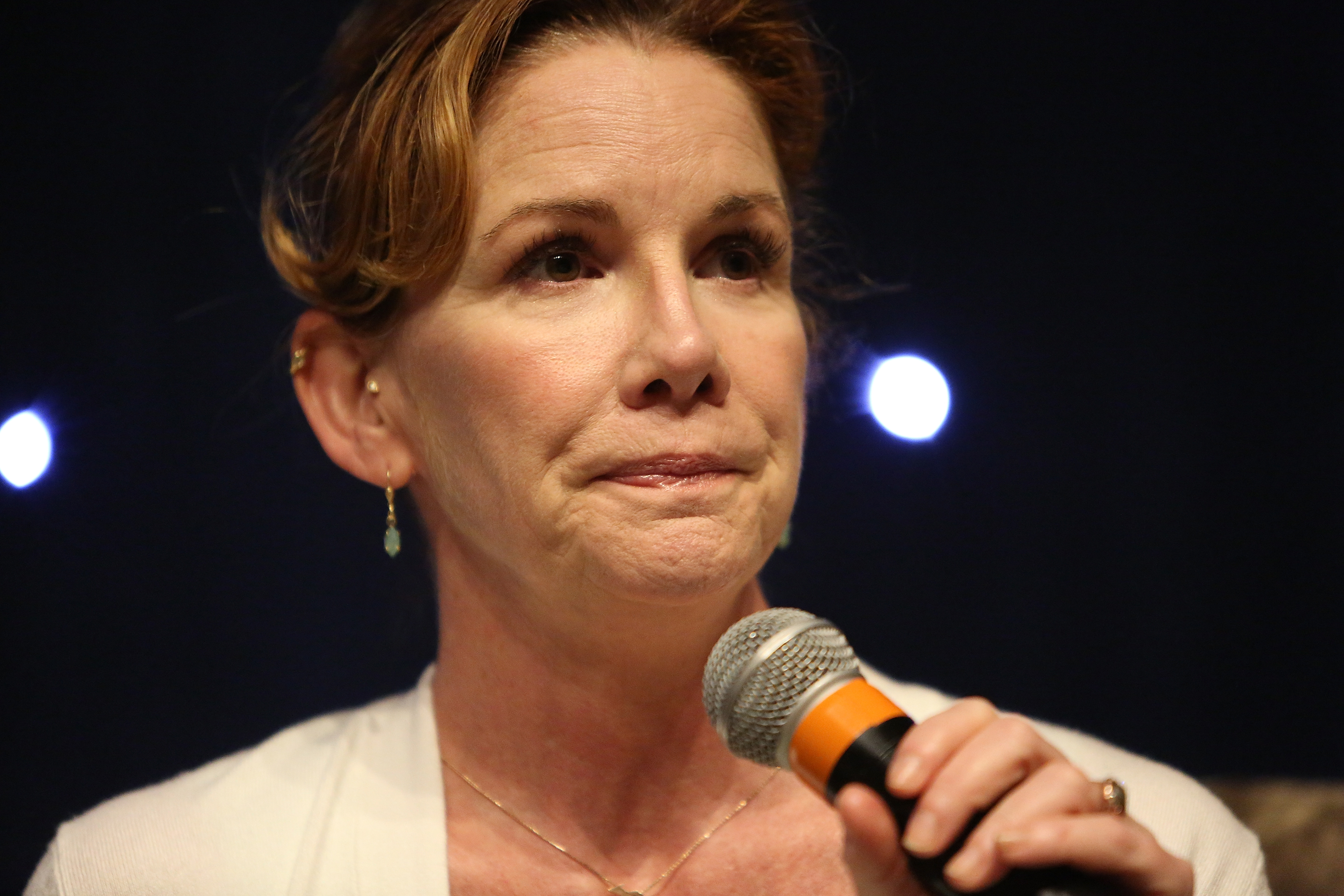 Melissa Gilbert speaks at the Women In Business Breakfast With Melissa Gilbert at The Core Club on April 22, 2016, in New York City. | Source: Getty Images