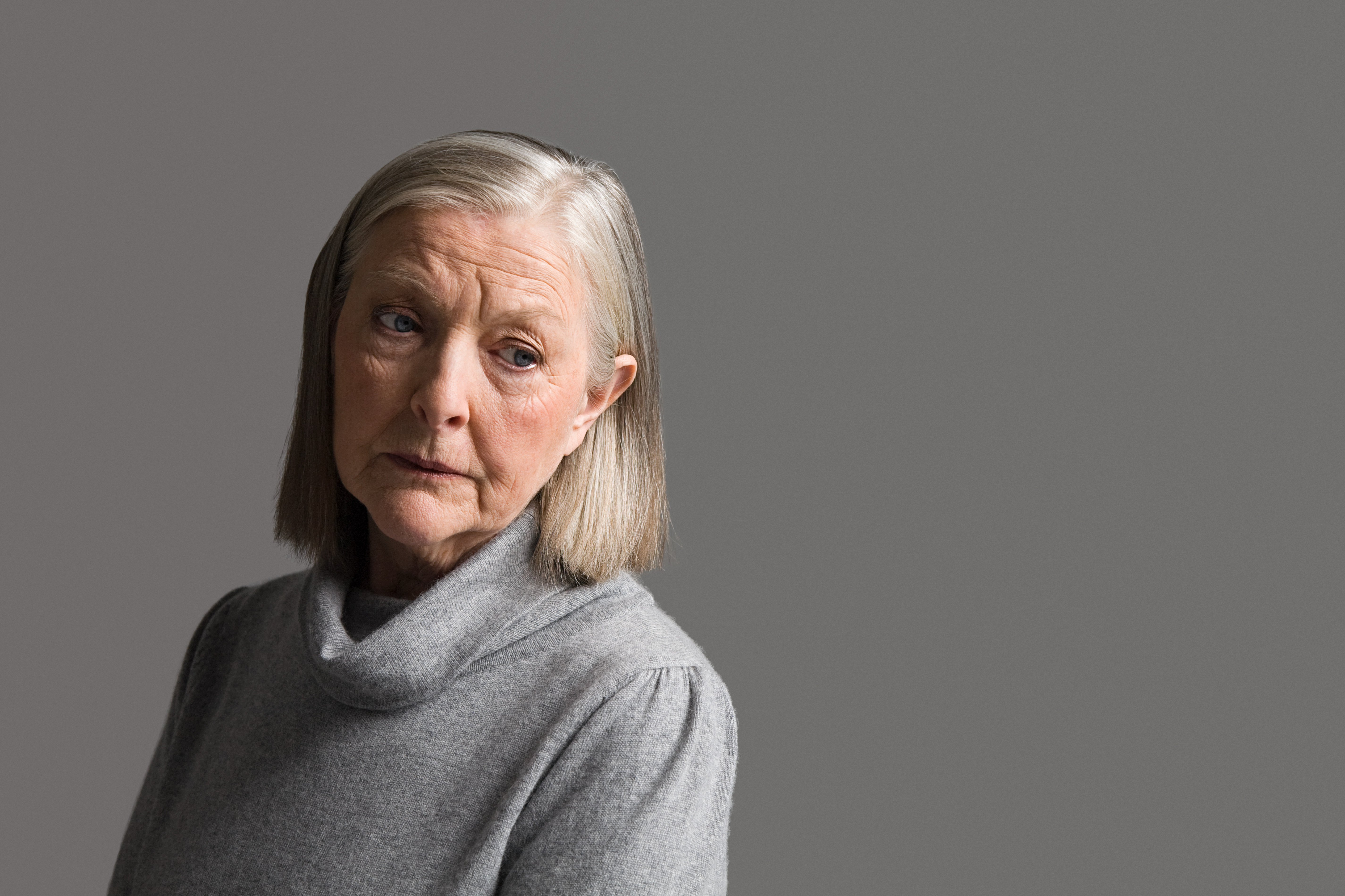 Senior woman looking worried | Source: Getty Images