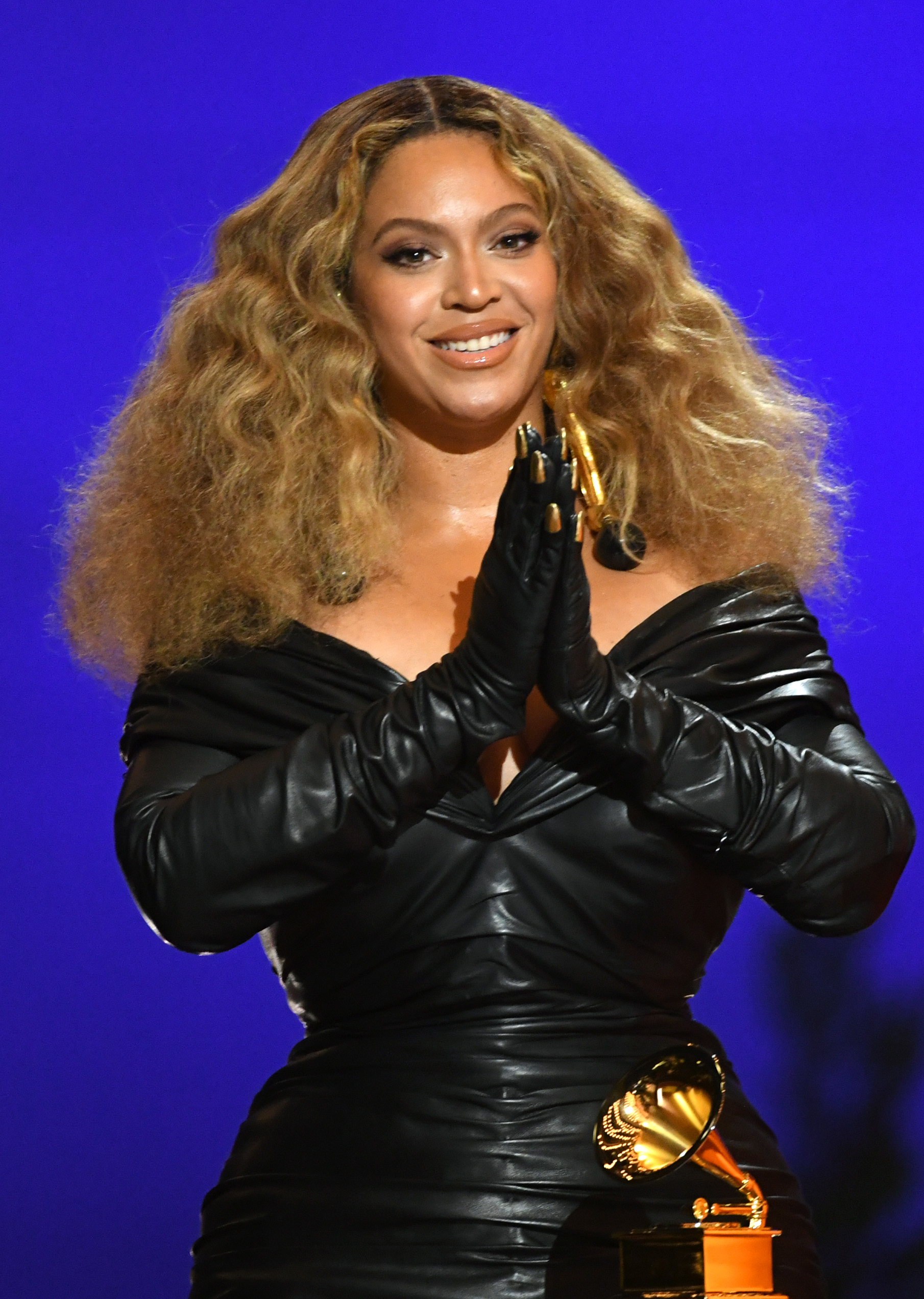 Beyoncé Knowles accepts the Best Rap Performance award for "Savage" onstage during the 63rd Annual GRAMMY Awards at Los Angeles Convention Center on March 14, 2021, in Los Angeles, California.