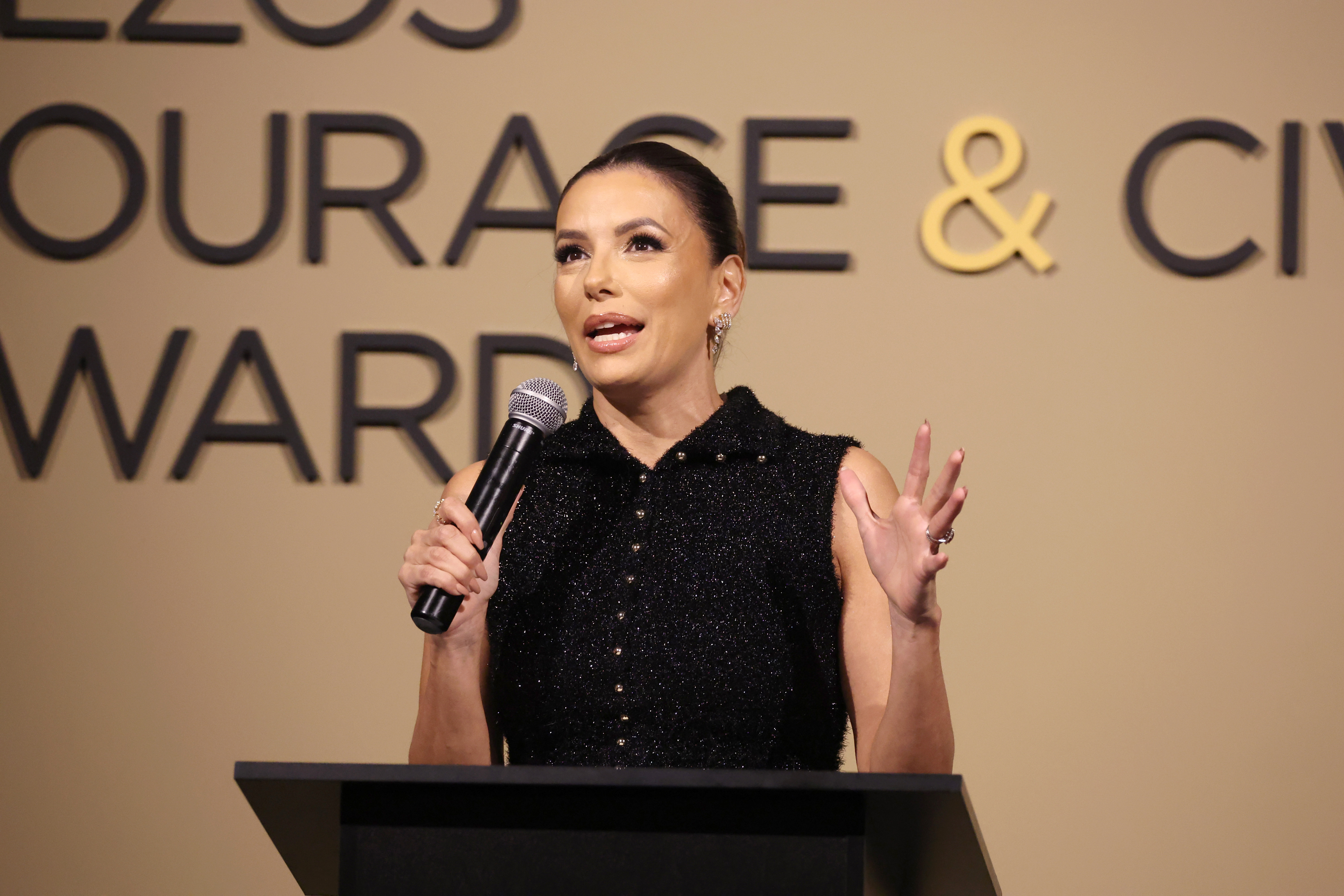 Eva Longoria during the 2024 Bezos Courage and Civility Awards on March 14, 2024 in Washington, DC | Source: Getty Images