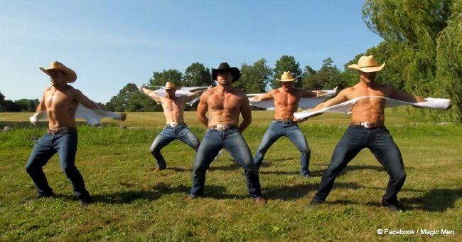 Five hot men get together and steal the show the instant they start to dance (video)