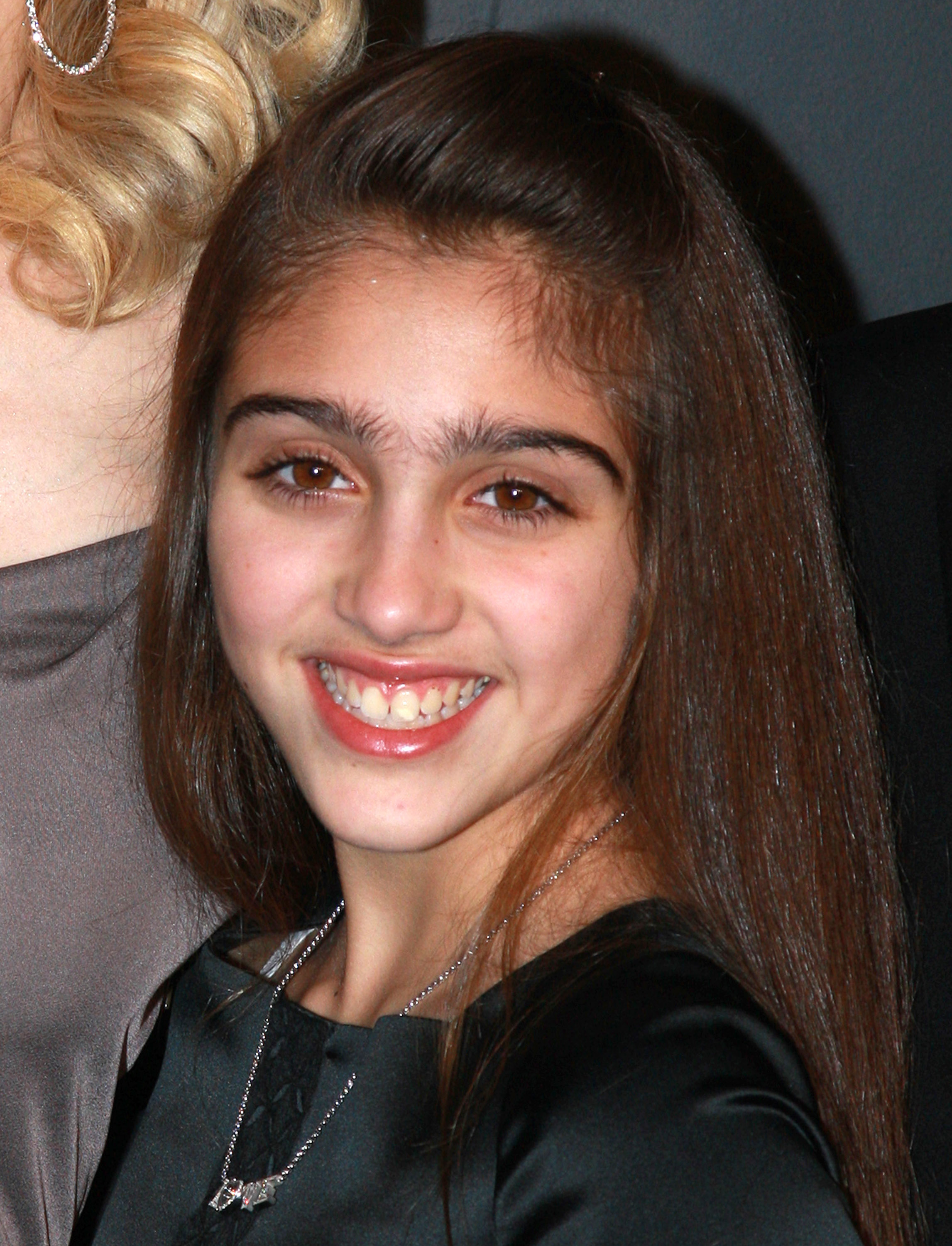 Madonna's daughter Lourdes "Lola" Leon on February 6, 2008 in New York City | Source: Getty Images