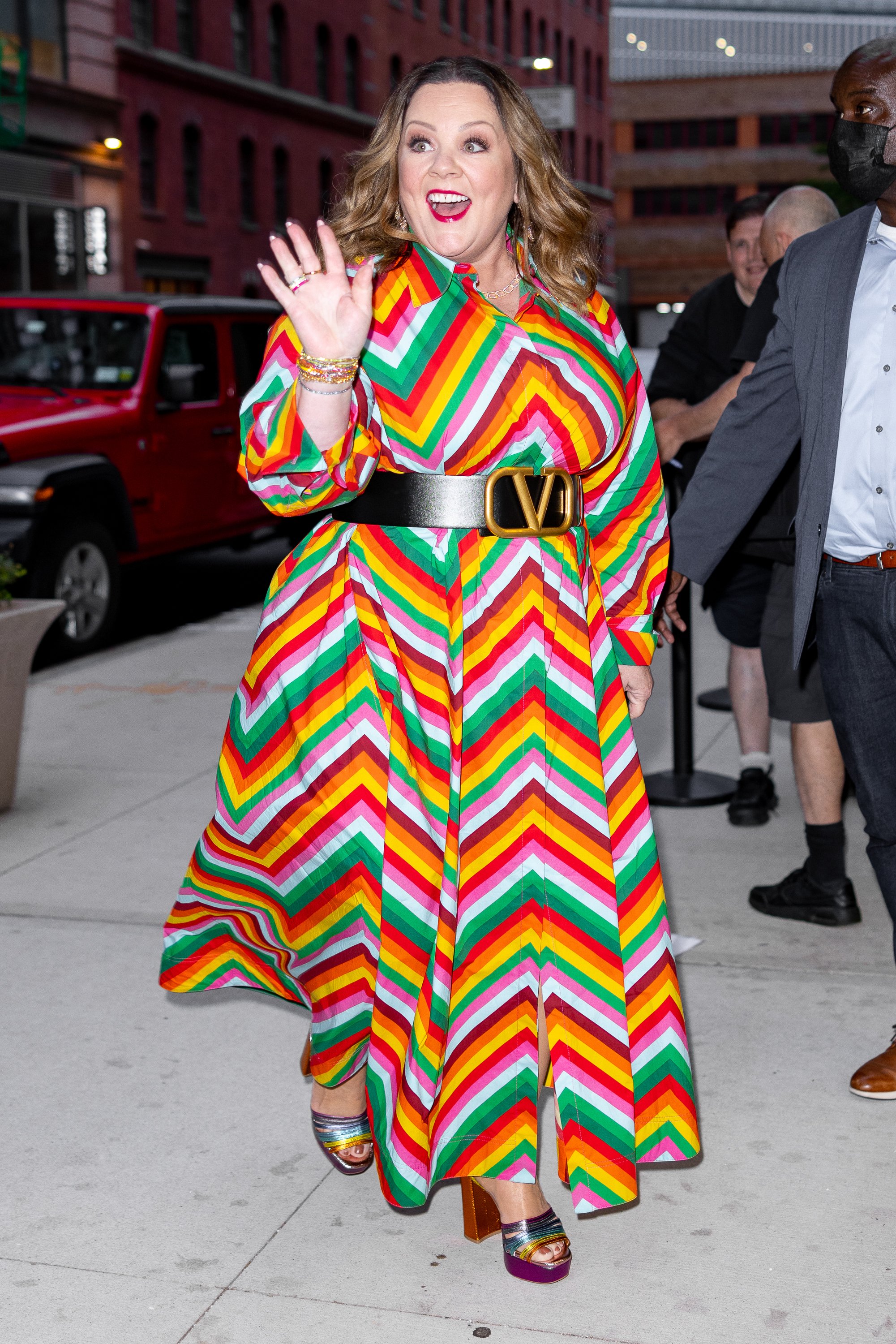 Melissa McCarthy is seen in SoHo on June 07, 2022 in New York City. | Source: Getty Images
