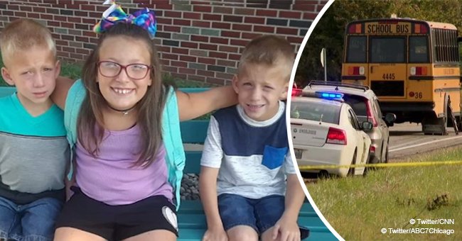 3 children were tragically killed at a school bus stop in Indiana