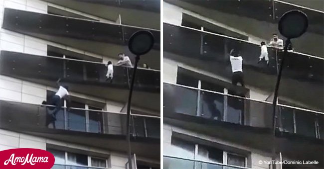 Immigrant rewarded by president Macron for saving boy suspended from 5th floor