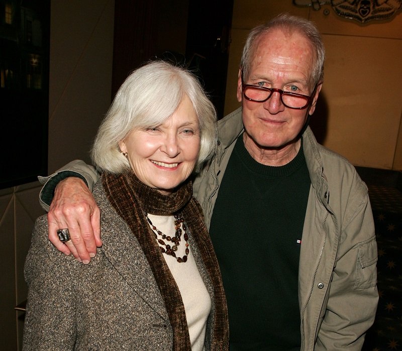 Joanne Woodward and Paul Newman on January 10, 2004 in New York City | Photo: Getty Images 