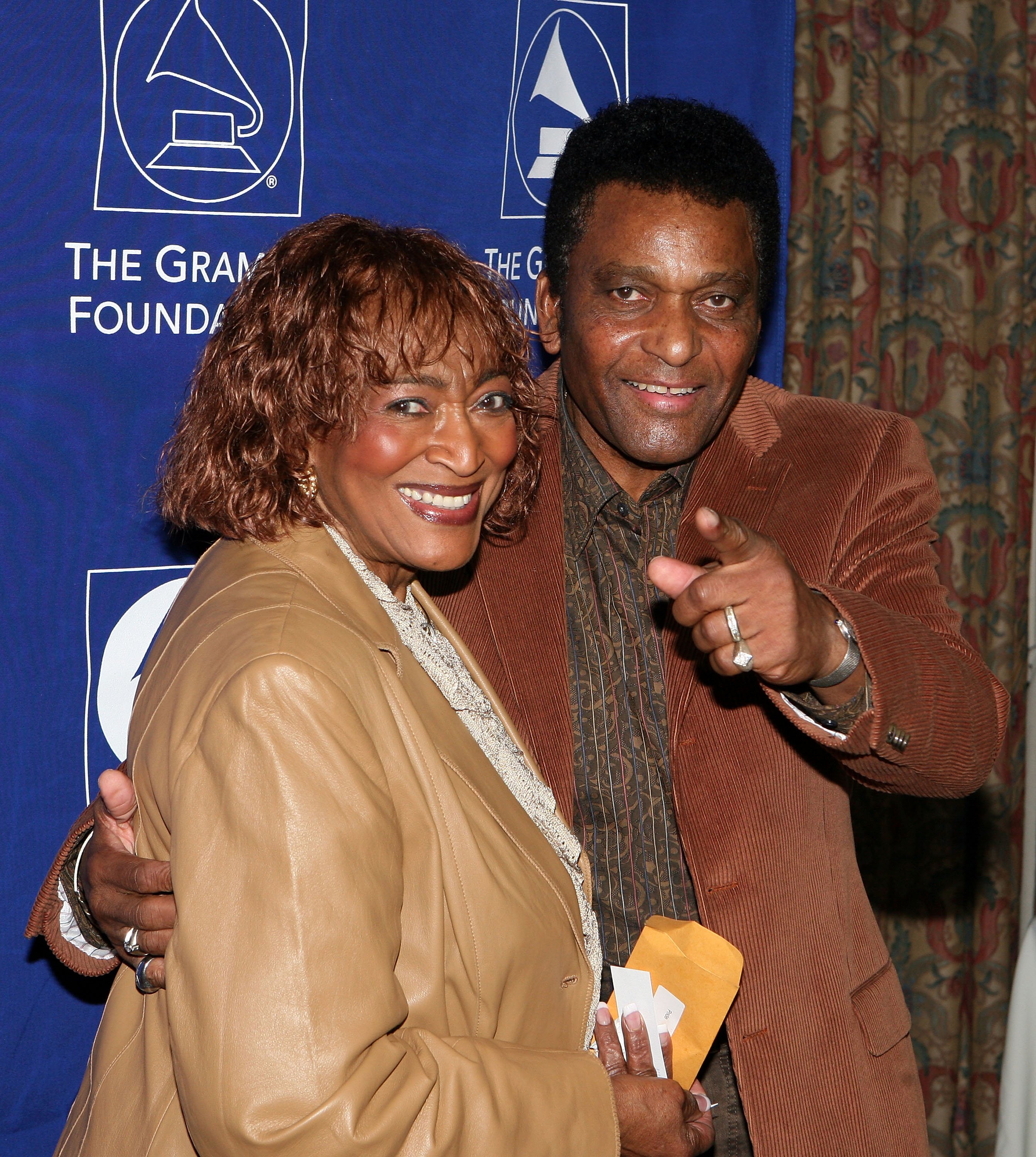 Charley Pride and daughter Rozene arrive at the 9th "The Soul of Country" Annual Grammy Foundation Music Preservation Project held at the Wilshire Ebell Theater on February 8, 2007. | Photo: Getty Images