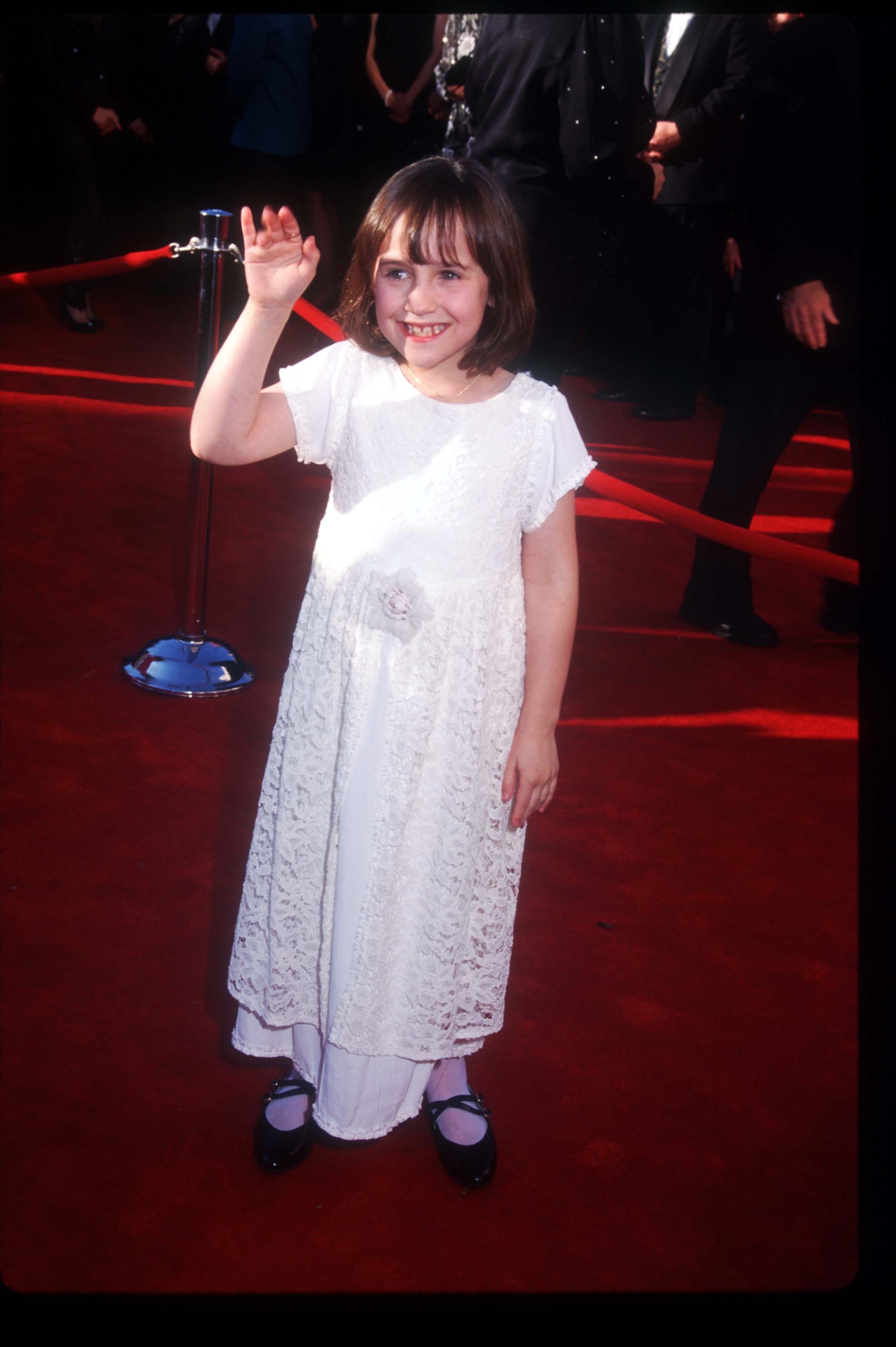 Mara Wilson attends the 67th Academy Awards March 27, 1995, in Los Angeles | Source: Getty Images