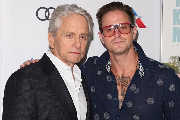Actors Michael Douglas (L) and Cameron Douglas (R) attend the 2018 AFI FEST world premiere screening of "The Kominsky Method" at TCL Chinese Theatre on November 10, 2018 in Hollywood, California | Photo: Getty Images